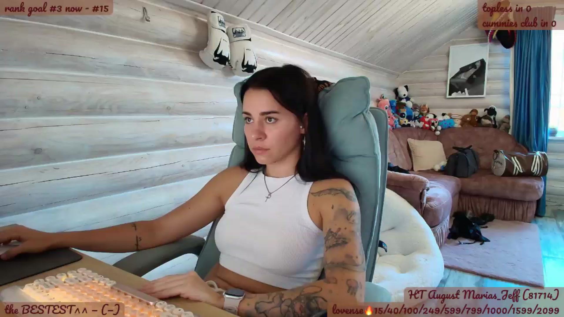 Gallery image thumbnail from BDayYaga's myfreecams stream on, 08/17/2026, 13:14 image 1 of 20