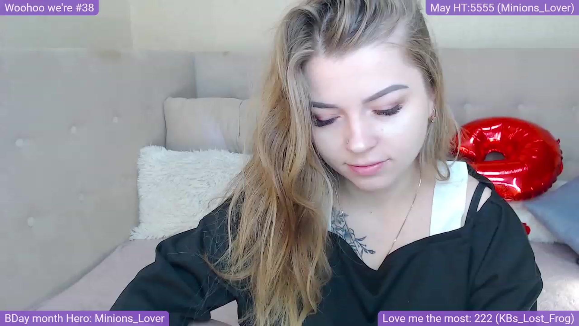 Gallery image thumbnail from BDay_Party's myfreecams stream on, 05/06/2023, 05:27 image 3 of 20