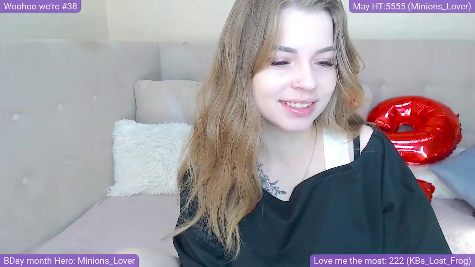Gallery image thumbnail from BDay_Party's myfreecams stream on, 05/06/2023, 05:27 image 2 of 20