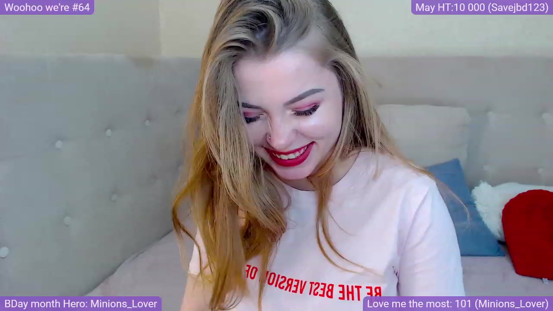 Gallery image thumbnail from BDay_Party's myfreecams stream on, 05/17/2023, 08:59 image 18 of 20
