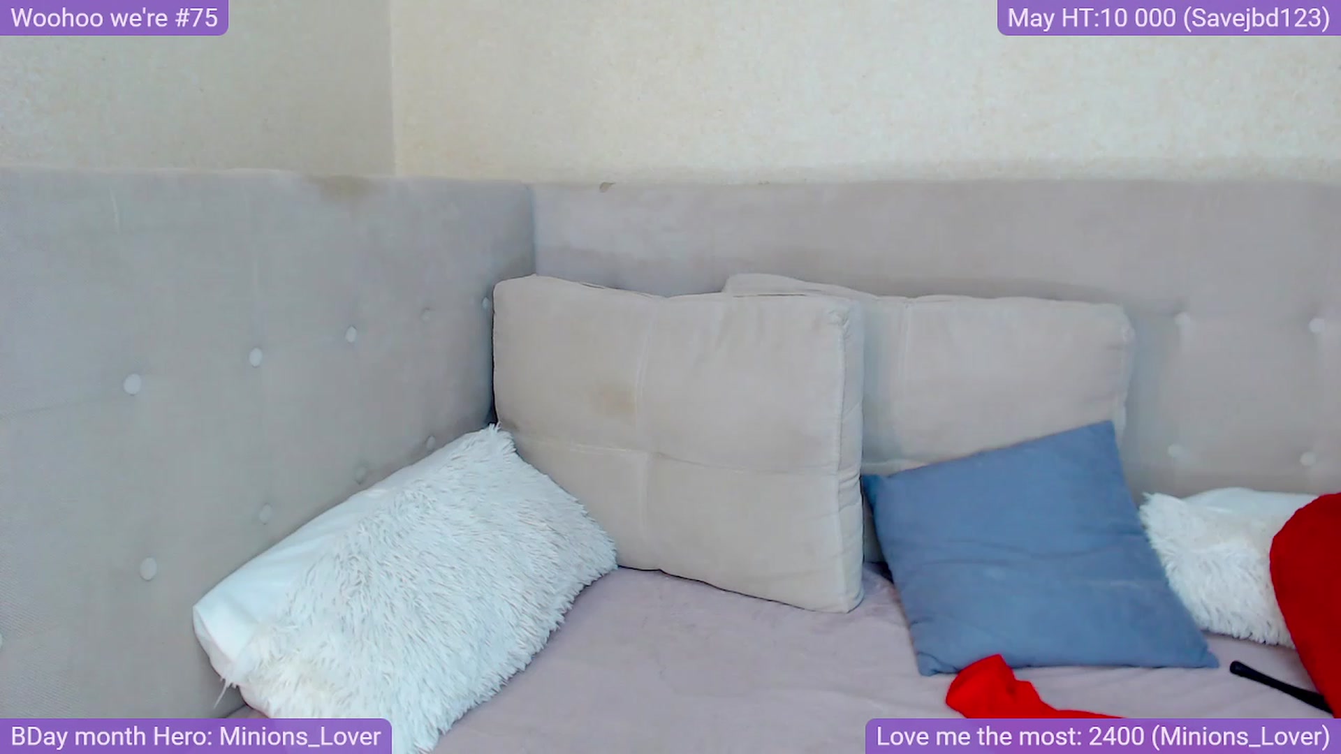 Gallery image thumbnail from BDay_Party's myfreecams stream on, 05/20/2023, 08:21 image 2 of 20
