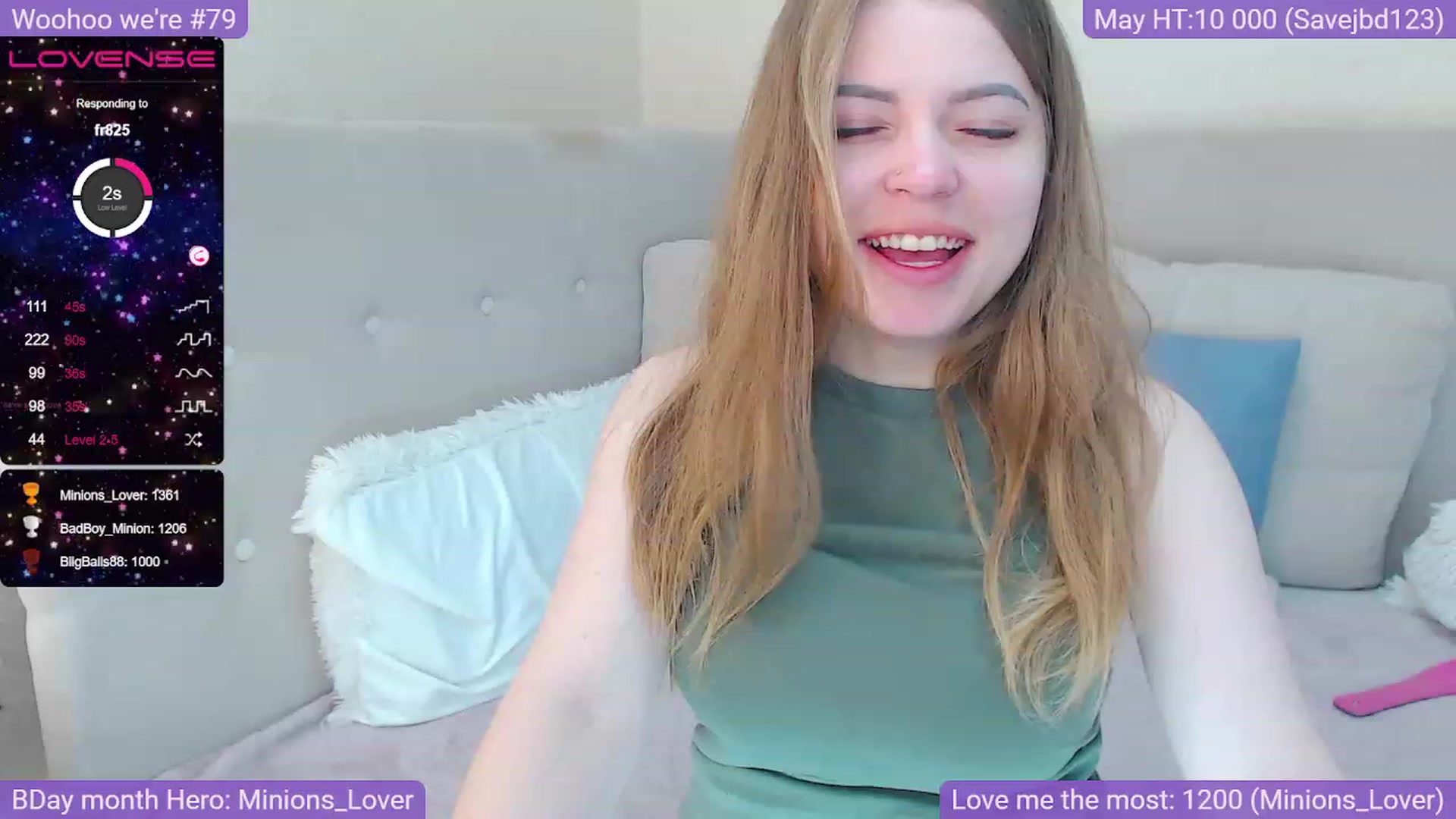 Gallery image thumbnail from BDay_Party's myfreecams stream on, 05/26/2023, 06:39 image 9 of 20