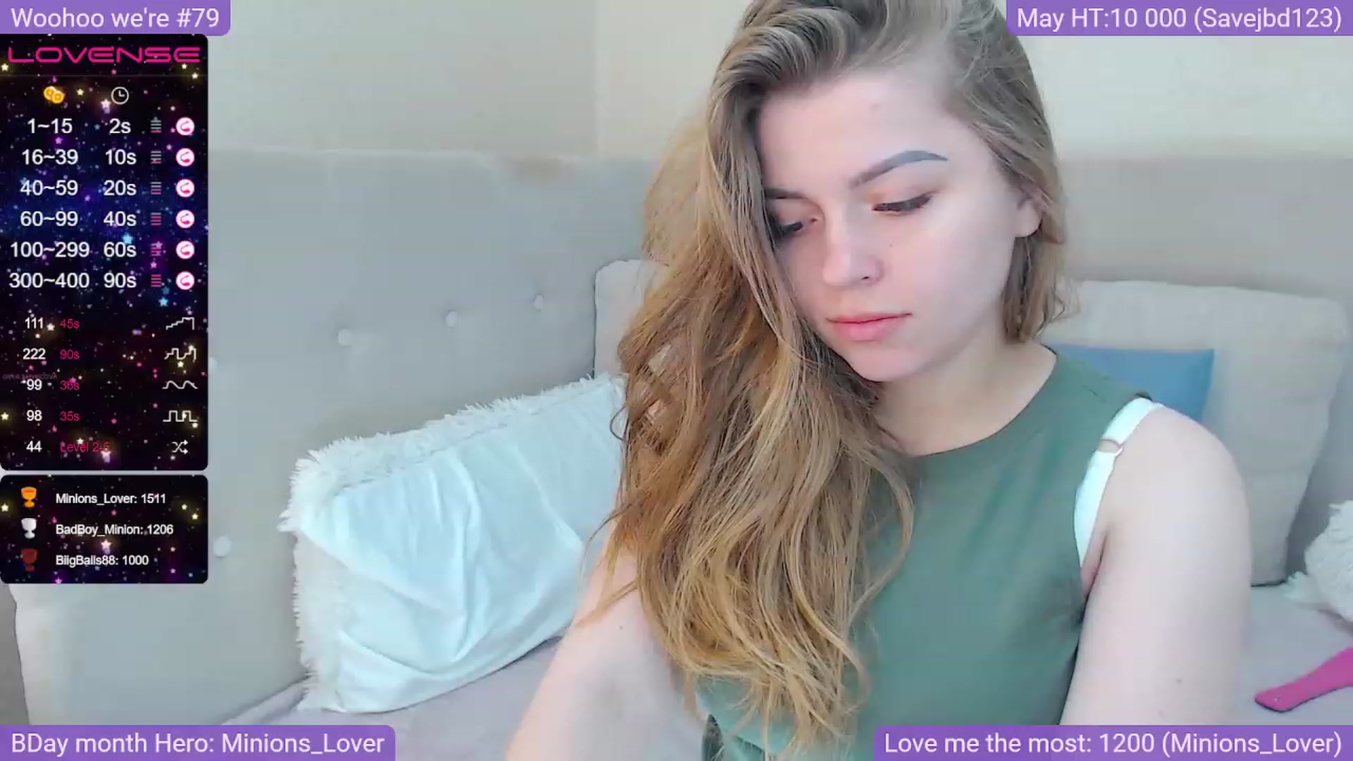 Gallery image thumbnail from BDay_Party's myfreecams stream on, 05/26/2023, 06:39 image 19 of 20