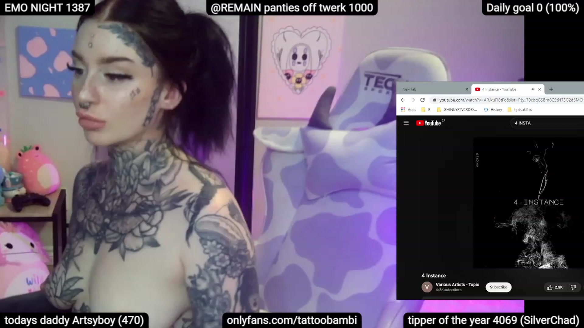 Gallery image thumbnail from BIRTHDAYBAMBI's myfreecams stream on, 06/19/2023, 03:25 image 13 of 20