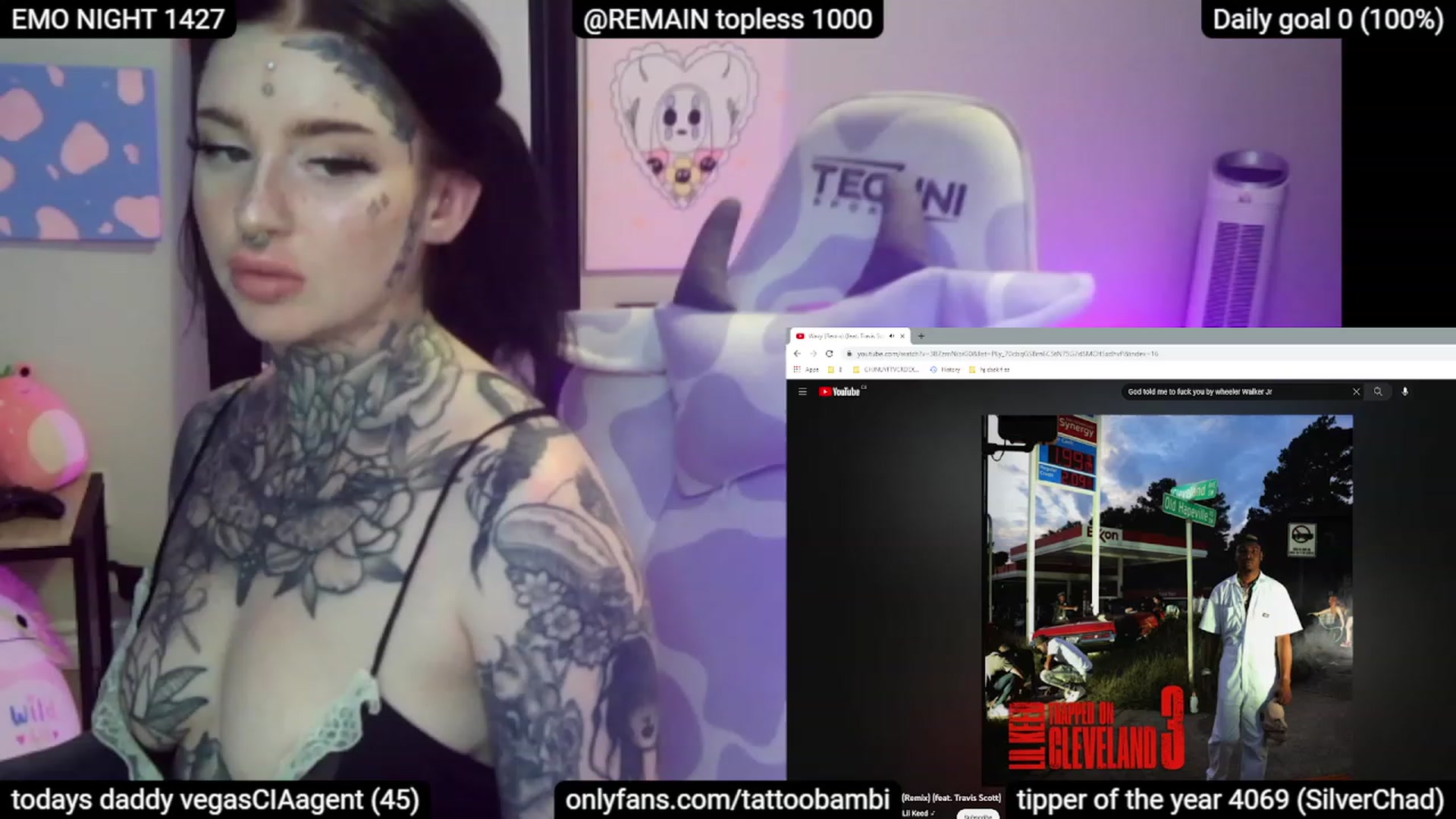 Gallery image thumbnail from BIRTHDAYBAMBI's myfreecams stream on, 06/19/2023, 03:25 image 2 of 20