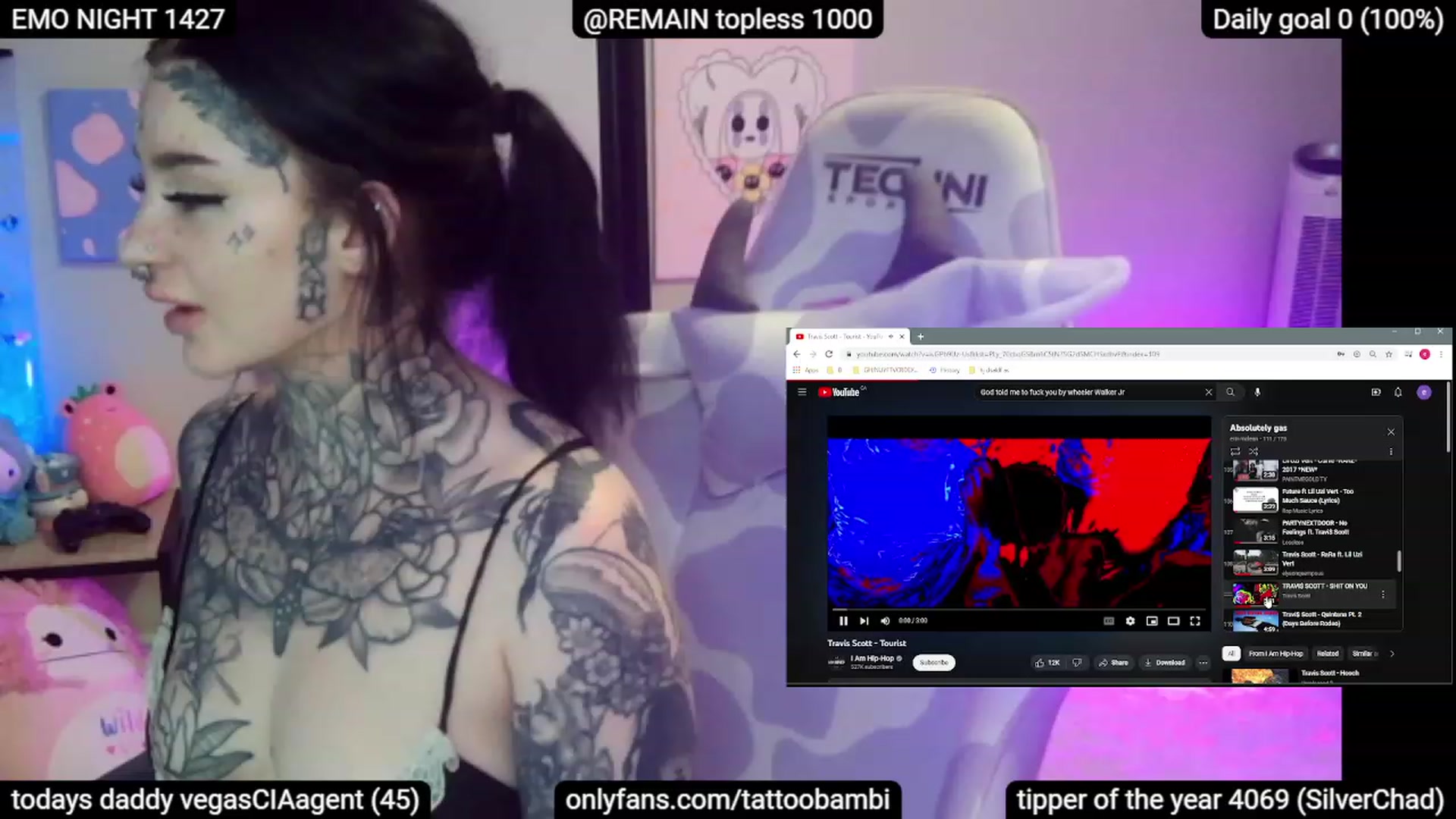 Gallery image thumbnail from BIRTHDAYBAMBI's myfreecams stream on, 06/19/2023, 03:25 image 3 of 20