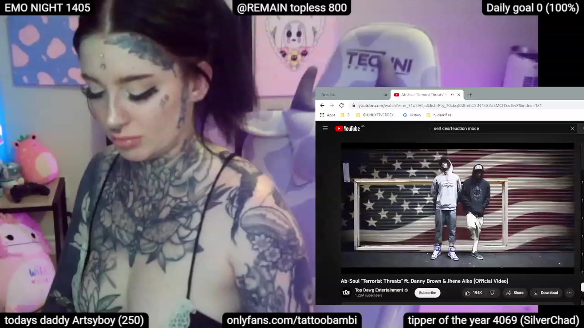 Gallery image thumbnail from BIRTHDAYBAMBI's myfreecams stream on, 06/19/2023, 03:25 image 10 of 20