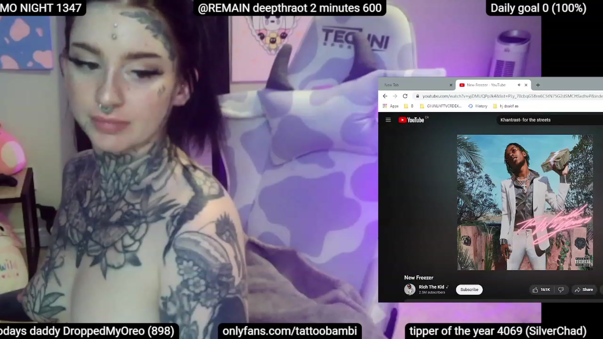 Gallery image thumbnail from BIRTHDAYBAMBI's myfreecams stream on, 06/19/2023, 03:56 image 13 of 20