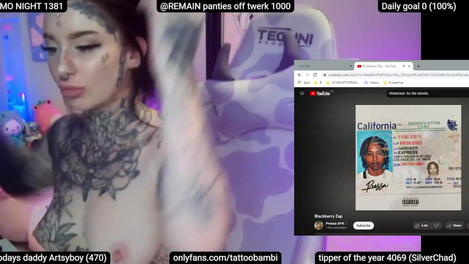 Gallery image thumbnail from BIRTHDAYBAMBI's myfreecams stream on, 06/19/2023, 03:56 image 6 of 20