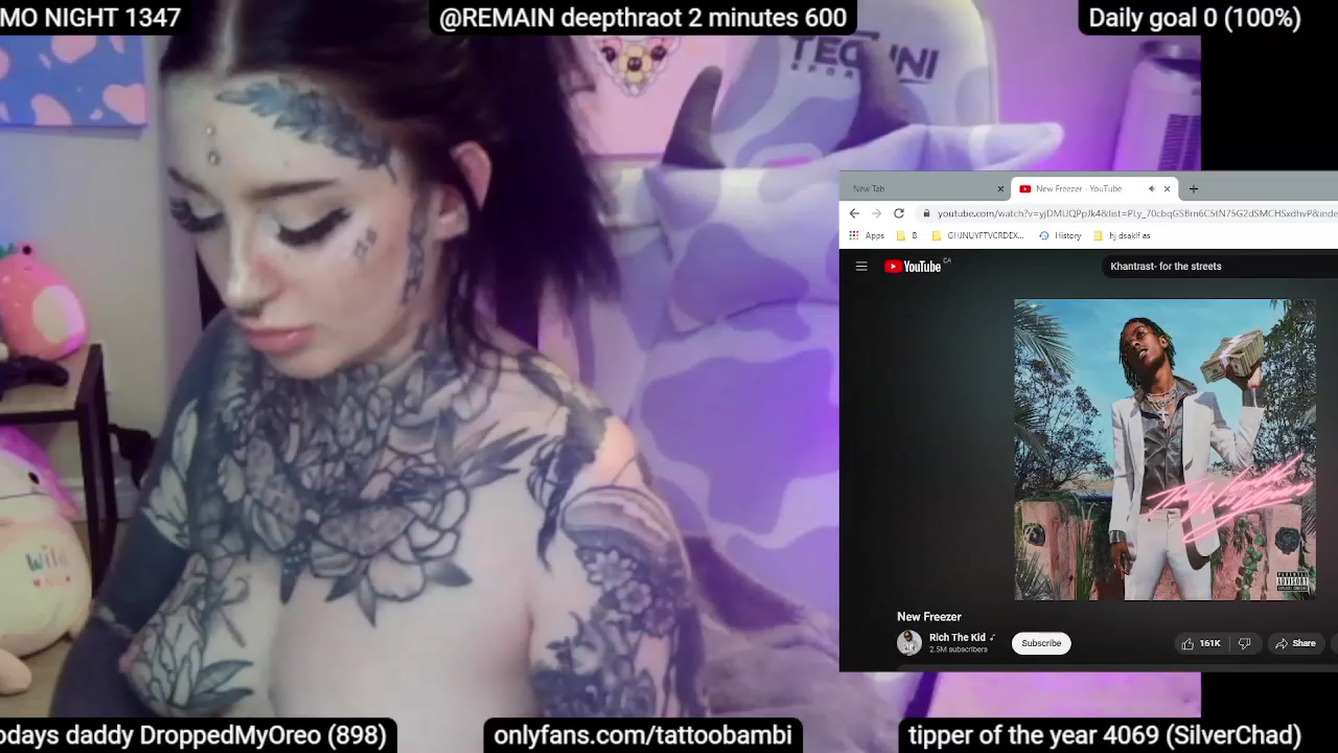 Gallery image thumbnail from BIRTHDAYBAMBI's myfreecams stream on, 06/19/2023, 03:56 image 14 of 20