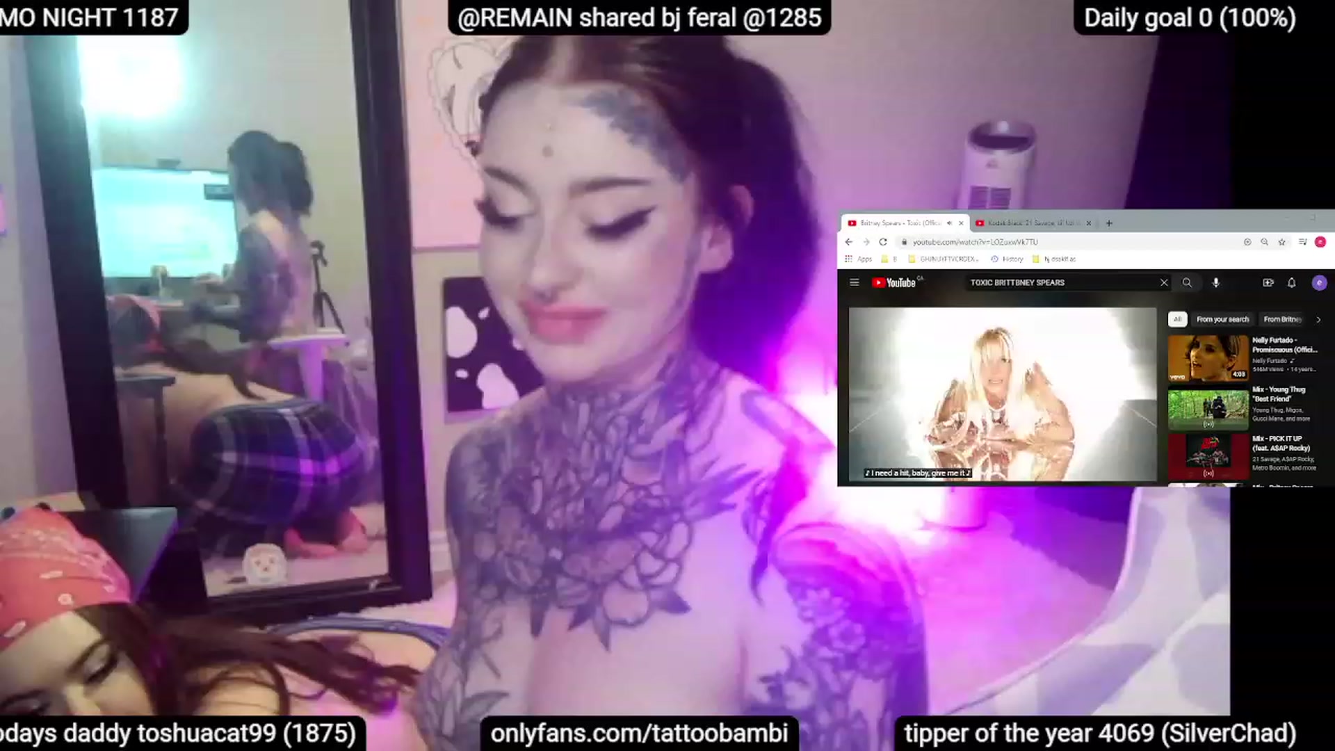 Gallery image thumbnail from BIRTHDAYBAMBI's myfreecams stream on, 06/20/2023, 03:50 image 16 of 20
