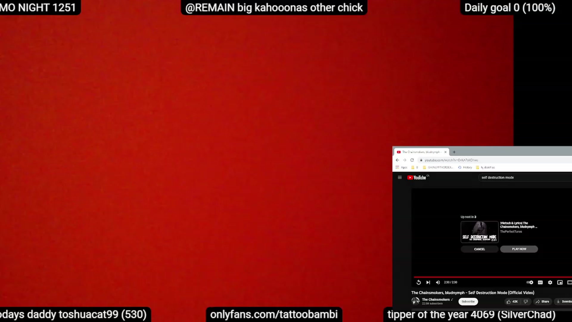 Gallery image thumbnail from BIRTHDAYBAMBI's myfreecams stream on, 06/20/2023, 03:50 image 6 of 20