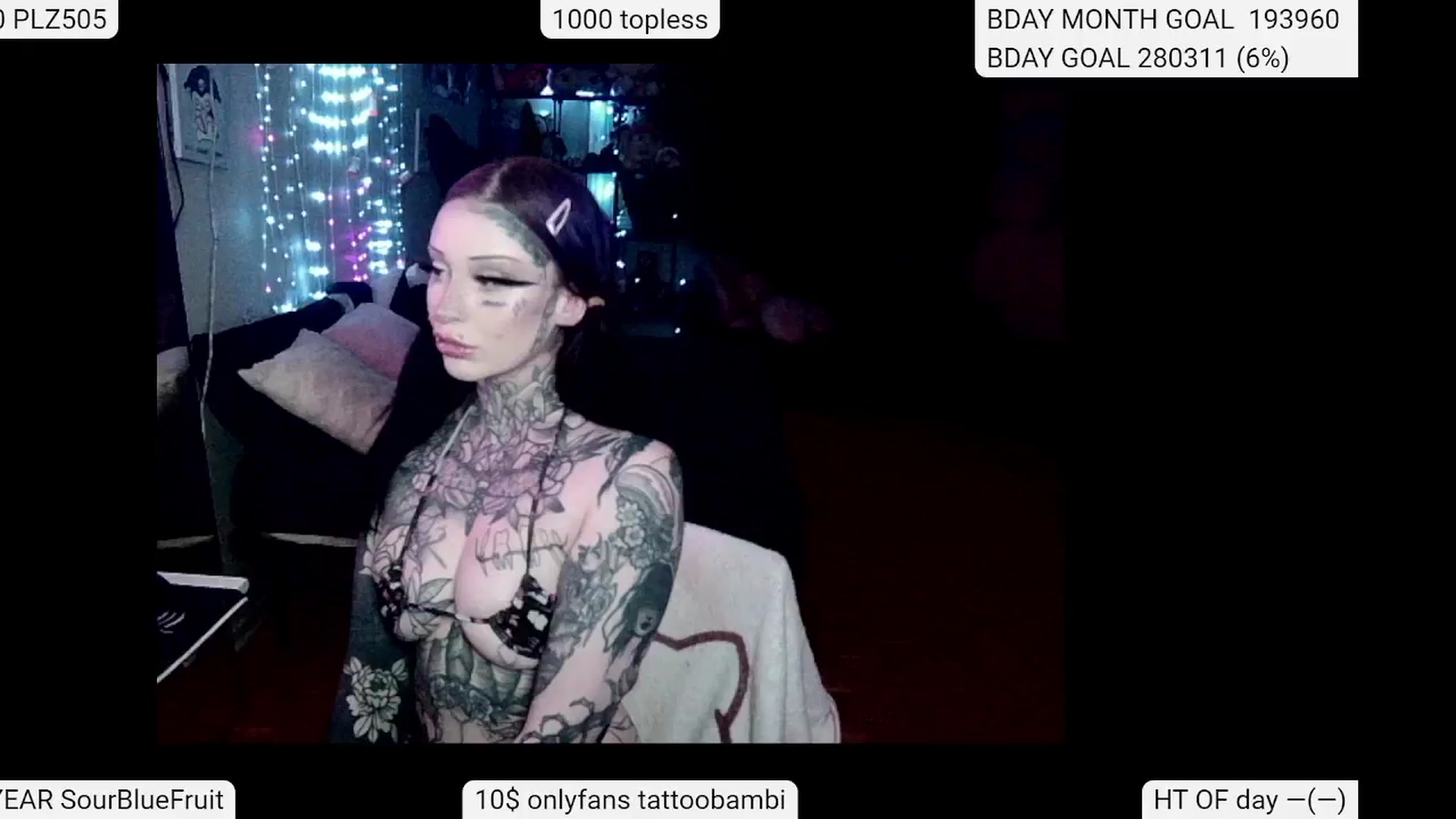 Gallery image thumbnail from BIRTHDAYBAMBI's myfreecams stream on, 06/01/2024, 03:35 image 1 of 20