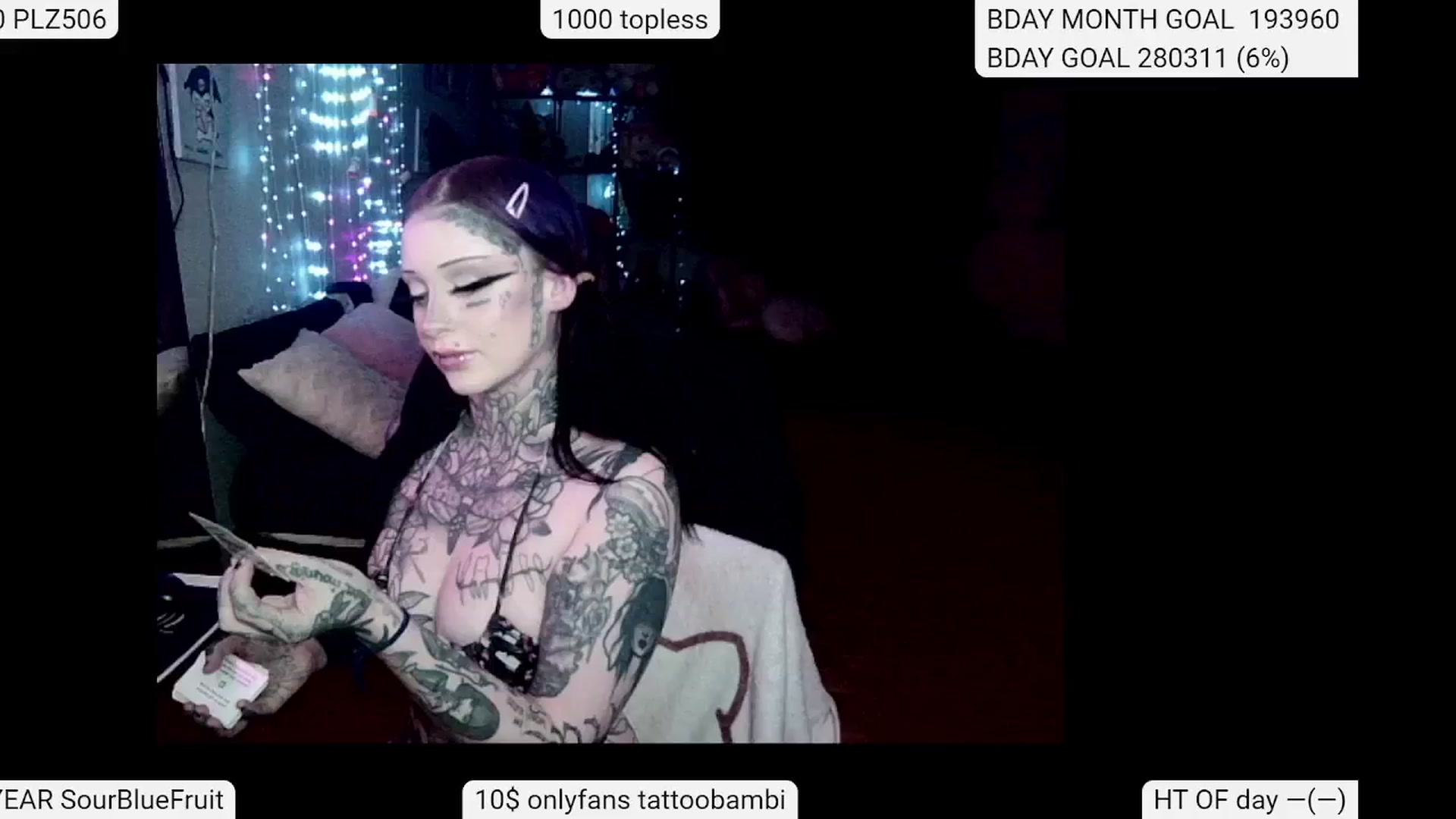 Gallery image thumbnail from BIRTHDAYBAMBI's myfreecams stream on, 06/01/2024, 03:35 image 2 of 20