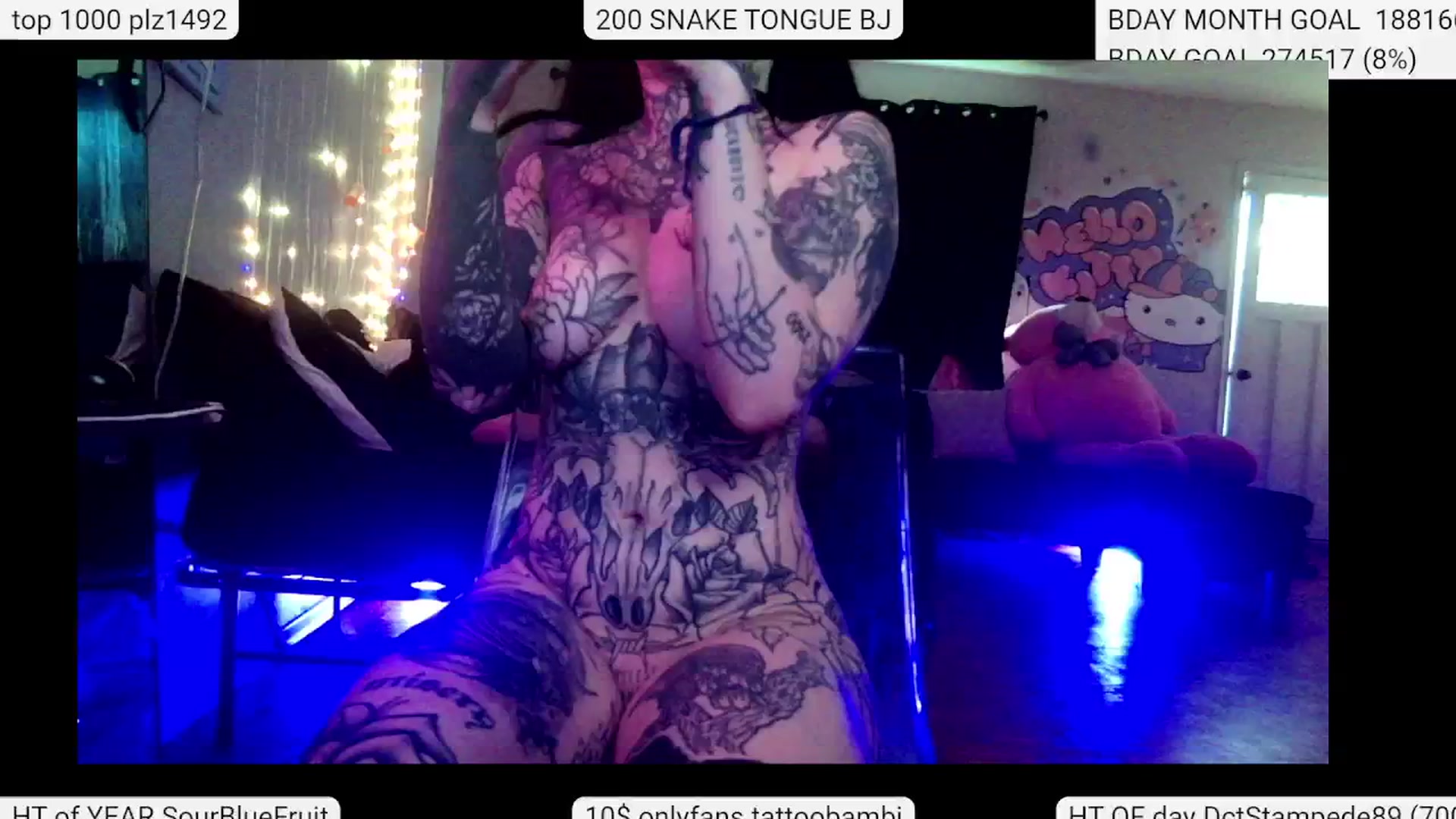 Gallery image thumbnail from BIRTHDAYBAMBI's myfreecams stream on, 06/04/2024, 24:07 image 15 of 20