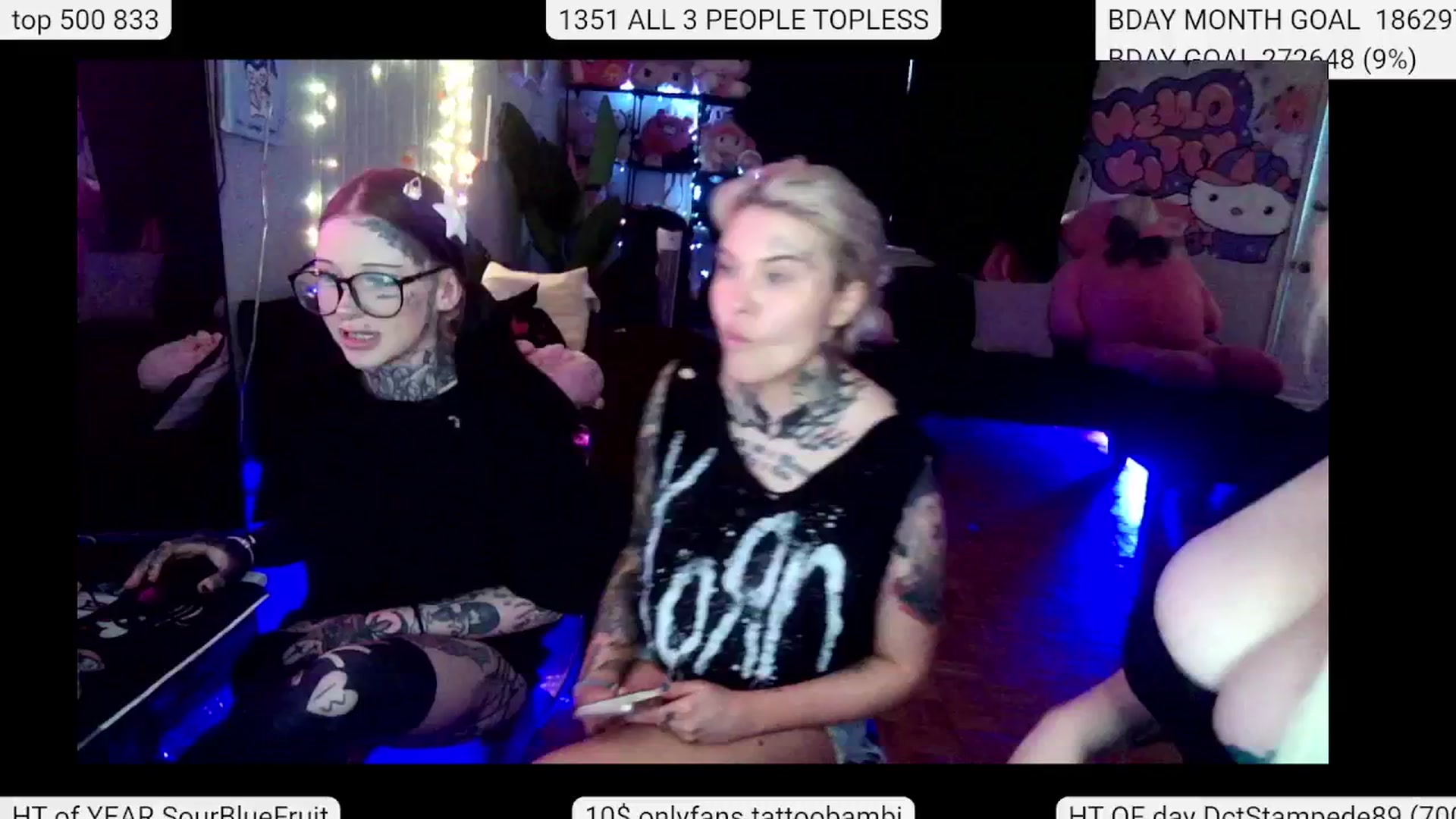 Gallery image thumbnail from BIRTHDAYBAMBI's myfreecams stream on, 06/04/2024, 02:25 image 7 of 20