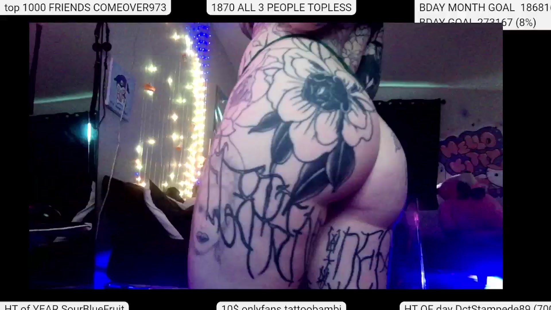 Gallery image thumbnail from BIRTHDAYBAMBI's myfreecams stream on, 06/04/2024, 02:25 image 2 of 20