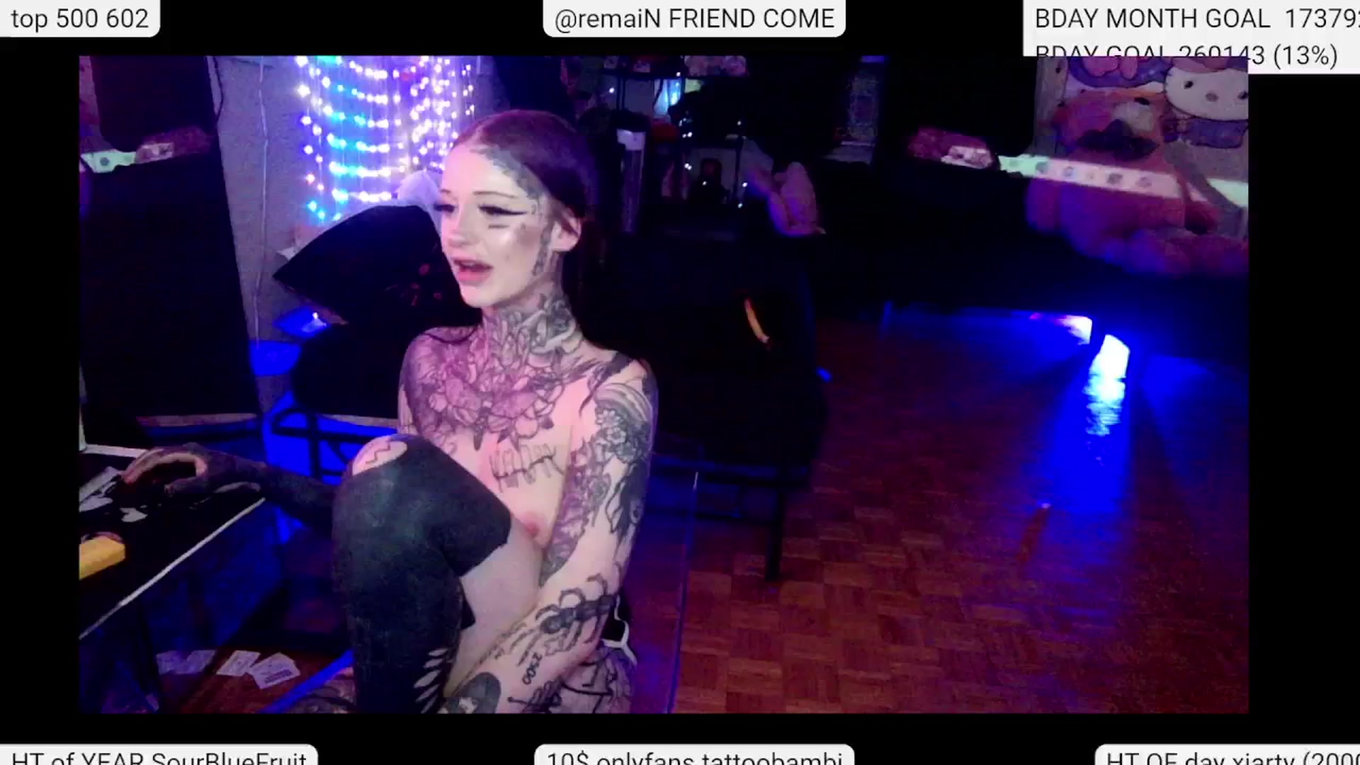 Gallery image thumbnail from BIRTHDAYBAMBI's myfreecams stream on, 06/08/2024, 01:51 image 15 of 20