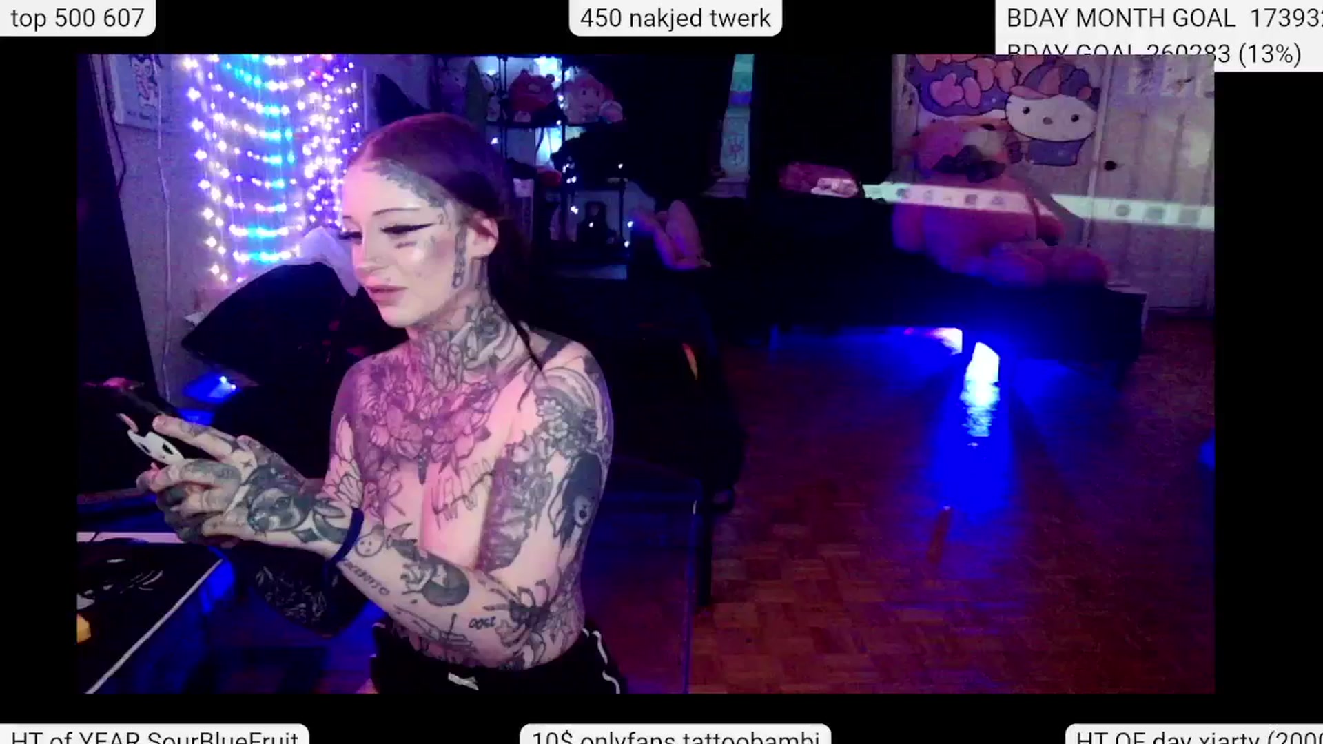 Gallery image thumbnail from BIRTHDAYBAMBI's myfreecams stream on, 06/08/2024, 01:51 image 13 of 20