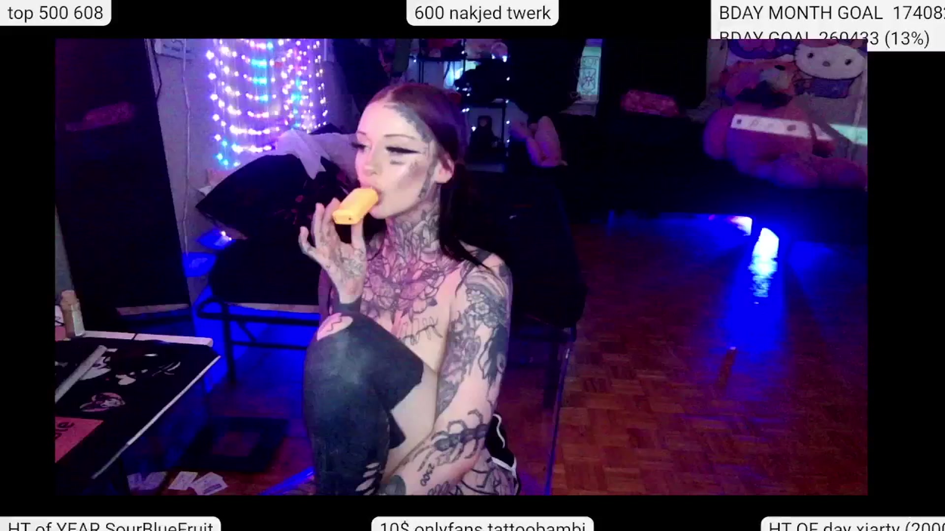 Gallery image thumbnail from BIRTHDAYBAMBI's myfreecams stream on, 06/08/2024, 01:51 image 11 of 20