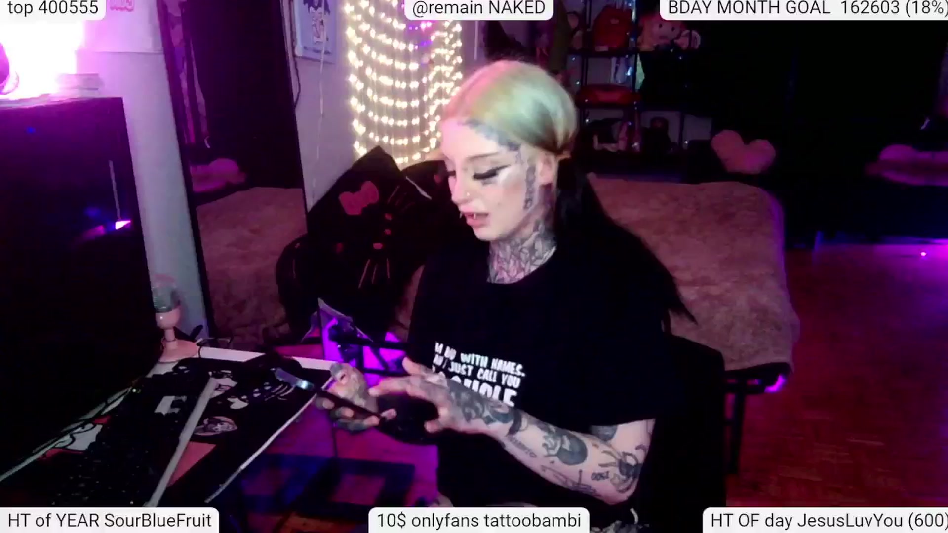 Gallery image thumbnail from BIRTHDAYBAMBI's myfreecams stream on, 06/18/2024, 01:57 image 13 of 20