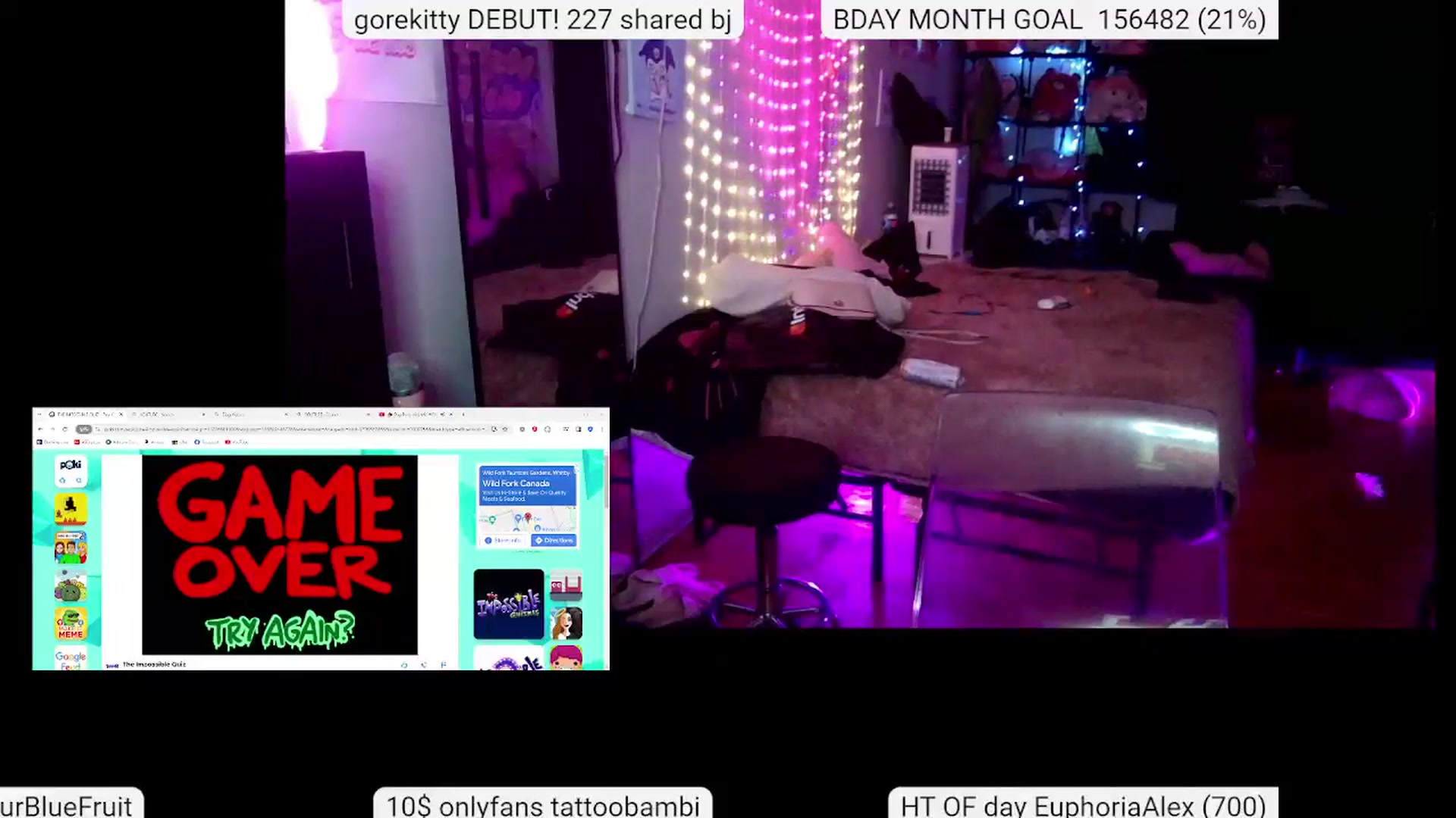 Gallery image thumbnail from BIRTHDAYBAMBI's myfreecams stream on, 06/19/2024, 05:52 image 18 of 20