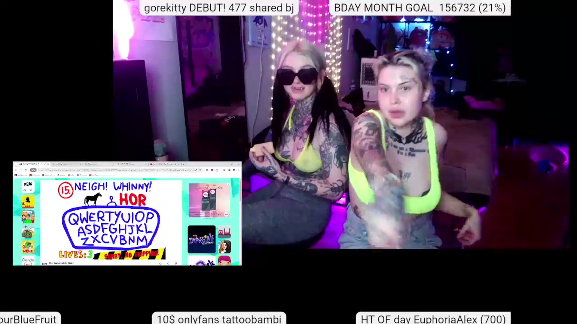 Gallery image thumbnail from BIRTHDAYBAMBI's myfreecams stream on, 06/19/2024, 05:52 image 10 of 20