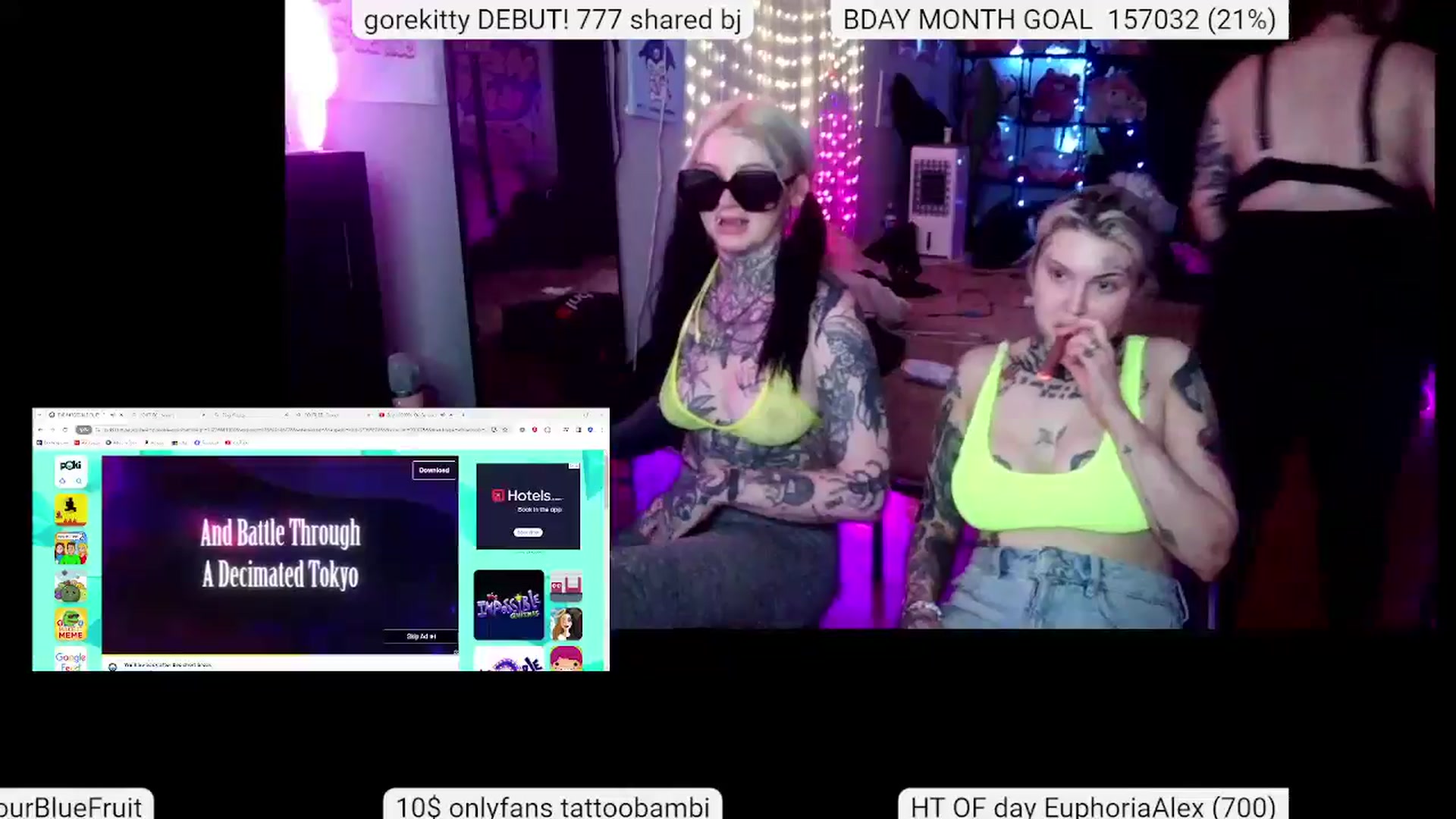 Gallery image thumbnail from BIRTHDAYBAMBI's myfreecams stream on, 06/19/2024, 05:52 image 9 of 20