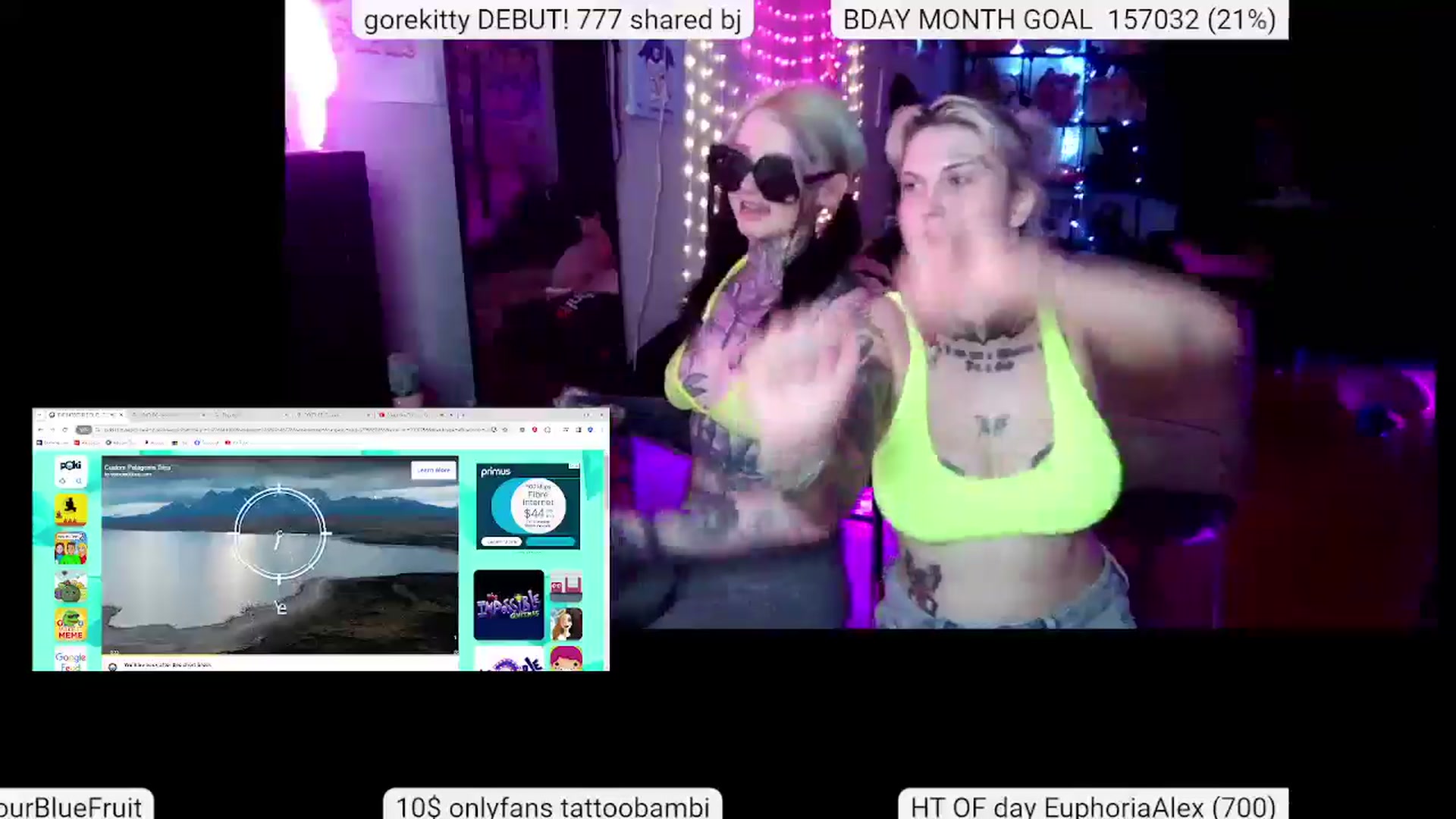 Gallery image thumbnail from BIRTHDAYBAMBI's myfreecams stream on, 06/19/2024, 05:52 image 8 of 20