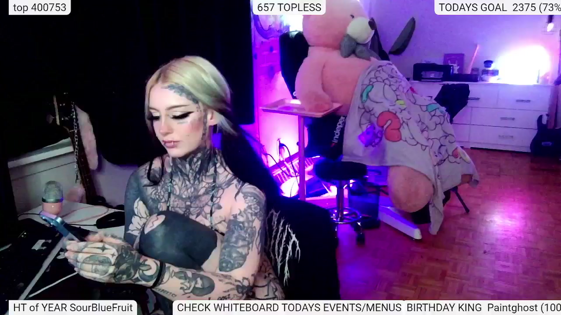 Gallery image thumbnail from BIRTHDAYBAMBI's myfreecams stream on, 07/04/2024, 01:58 image 7 of 20