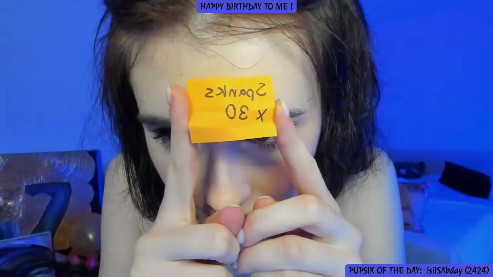 Gallery image thumbnail from BIRTHDAY_7's myfreecams stream on, 08/07/2023, 23:25 image 3 of 20