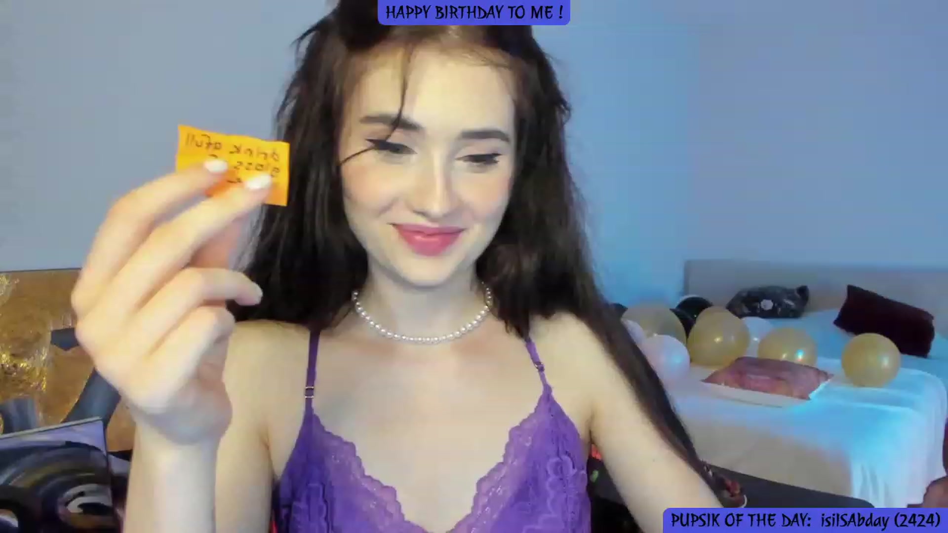 Gallery image thumbnail from BIRTHDAY_7's myfreecams stream on, 08/07/2023, 23:25 image 18 of 20