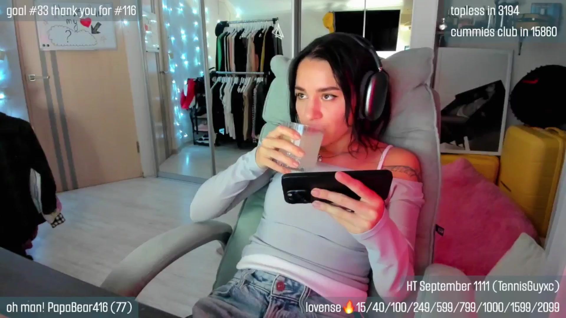 Gallery image thumbnail from BabaYaga___'s myfreecams stream on, 09/04/2025, 05:32 image 9 of 20