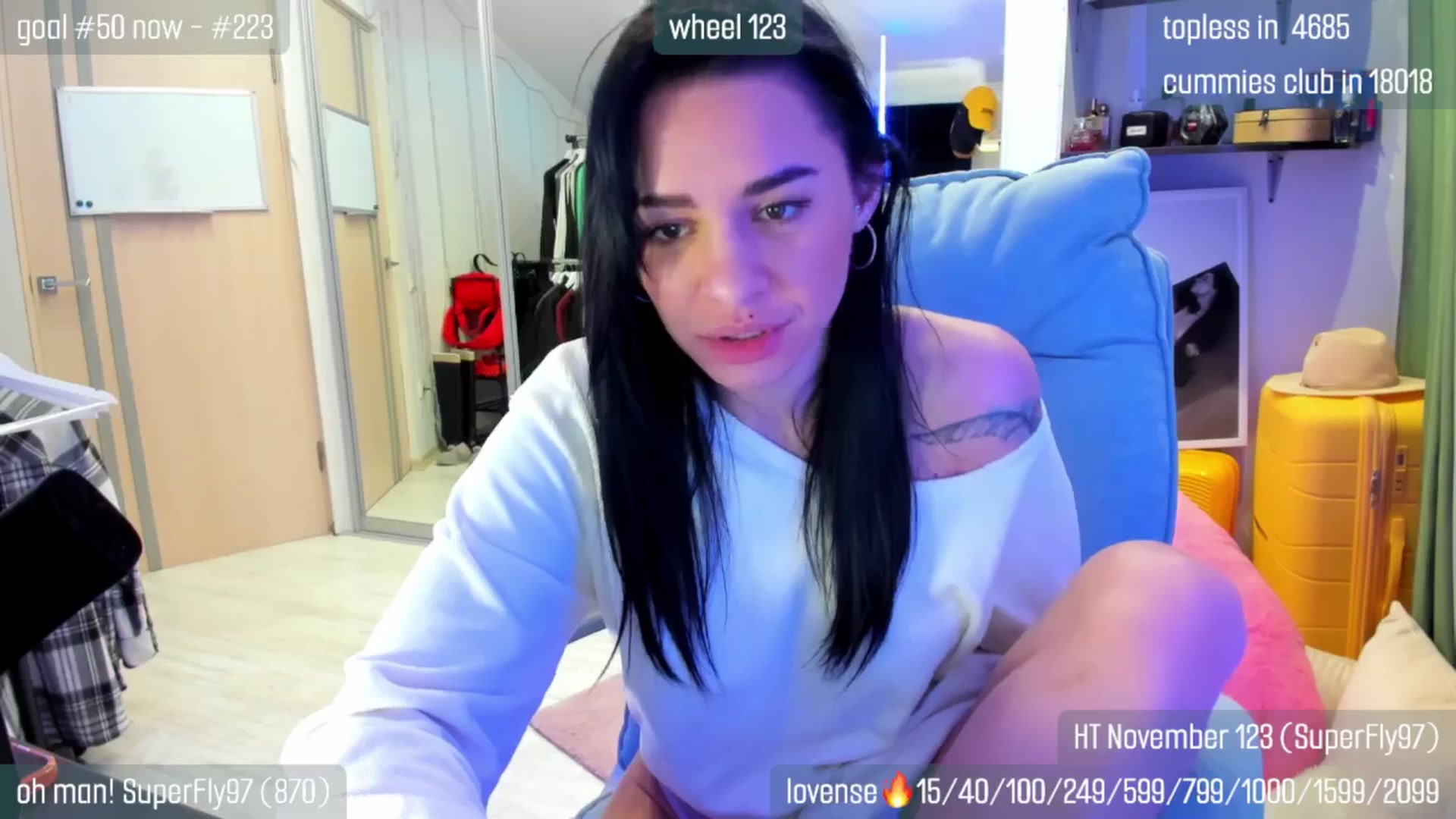 Gallery image thumbnail from BabaYaga___'s myfreecams stream on, 11/01/2025, 10:22 image 14 of 20