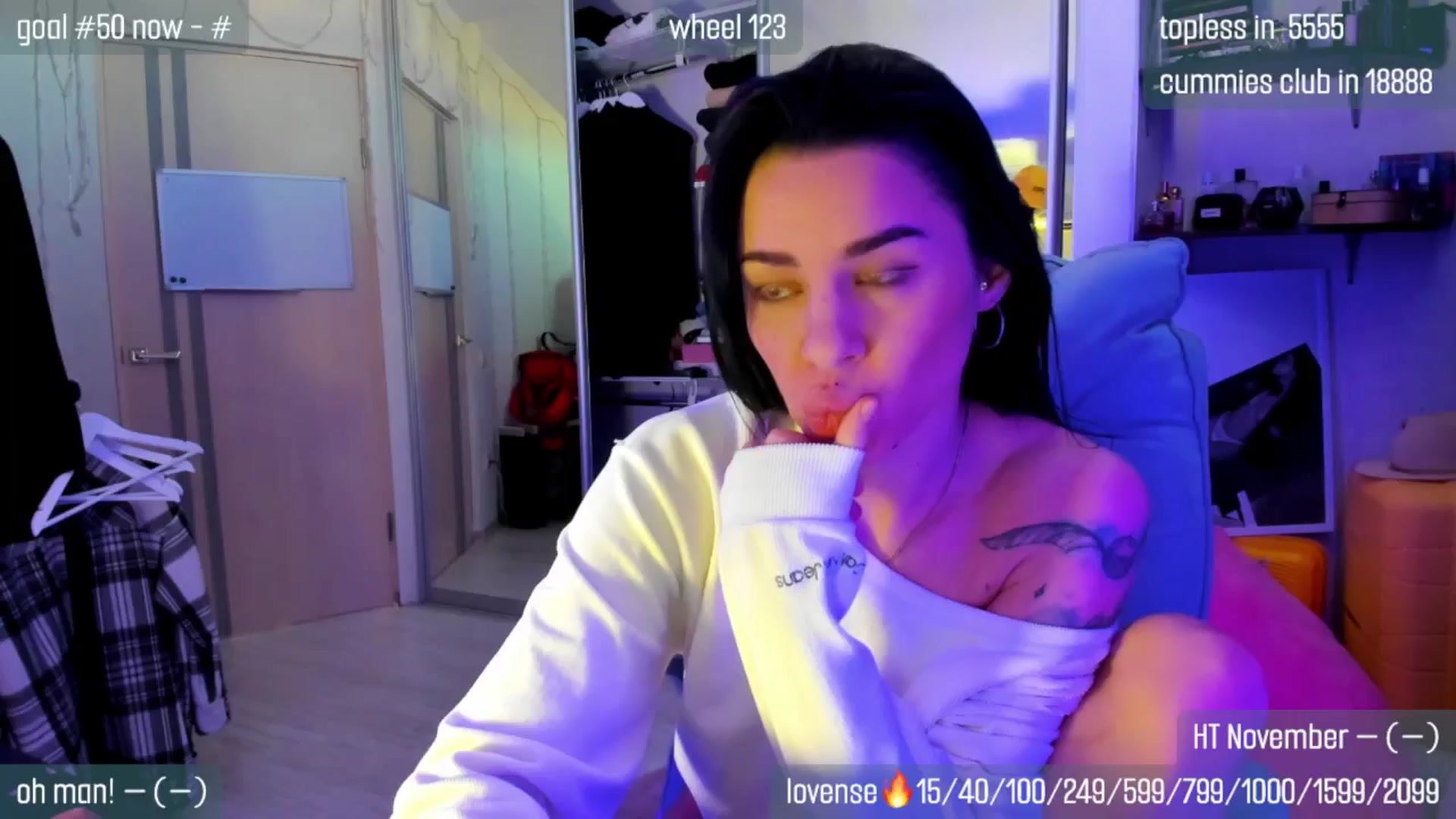 Gallery image thumbnail from BabaYaga___'s myfreecams stream on, 11/01/2025, 10:22 image 1 of 20