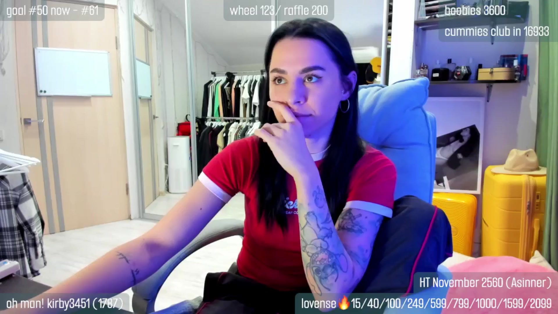 Gallery image thumbnail from BabaYaga___'s myfreecams stream on, 11/02/2025, 21:33 image 7 of 20