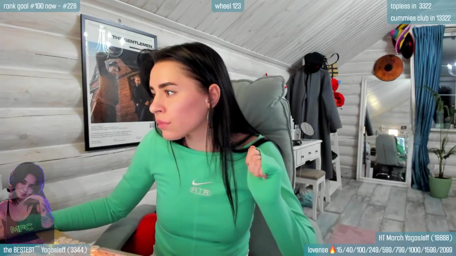 Gallery image thumbnail from BabaYaga___'s myfreecams stream on, 03/10/2026, 19:15 image 9 of 20