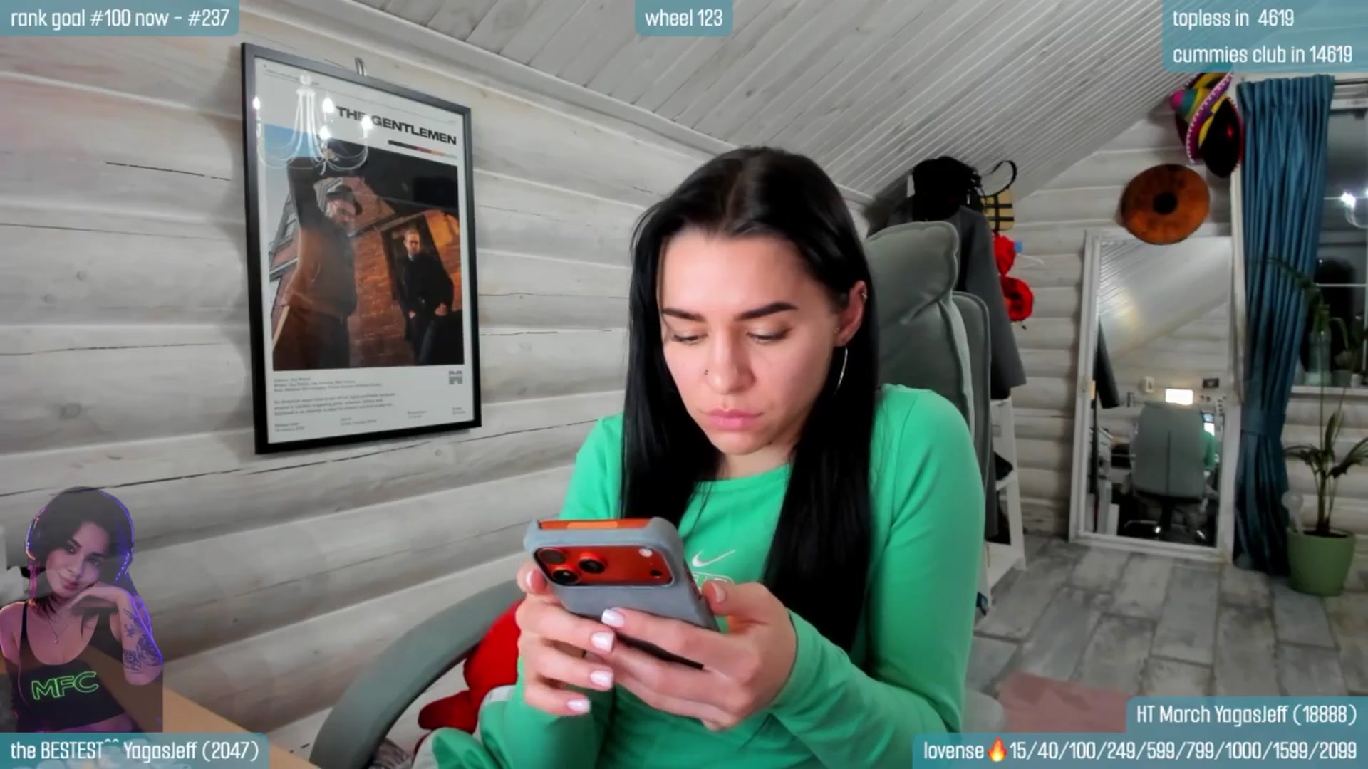 Gallery image thumbnail from BabaYaga___'s myfreecams stream on, 03/10/2026, 19:15 image 5 of 20
