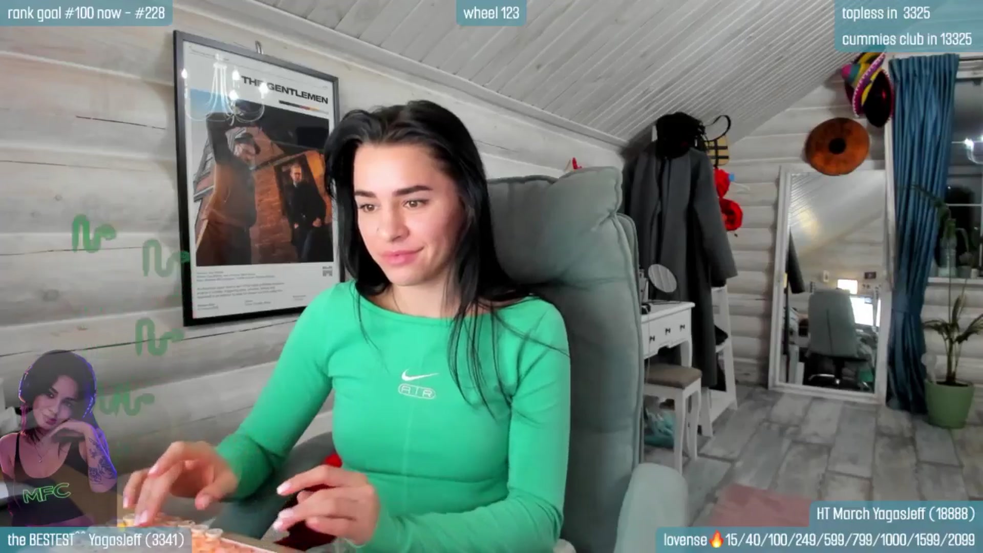 Gallery image thumbnail from BabaYaga___'s myfreecams stream on, 03/10/2026, 19:15 image 8 of 20