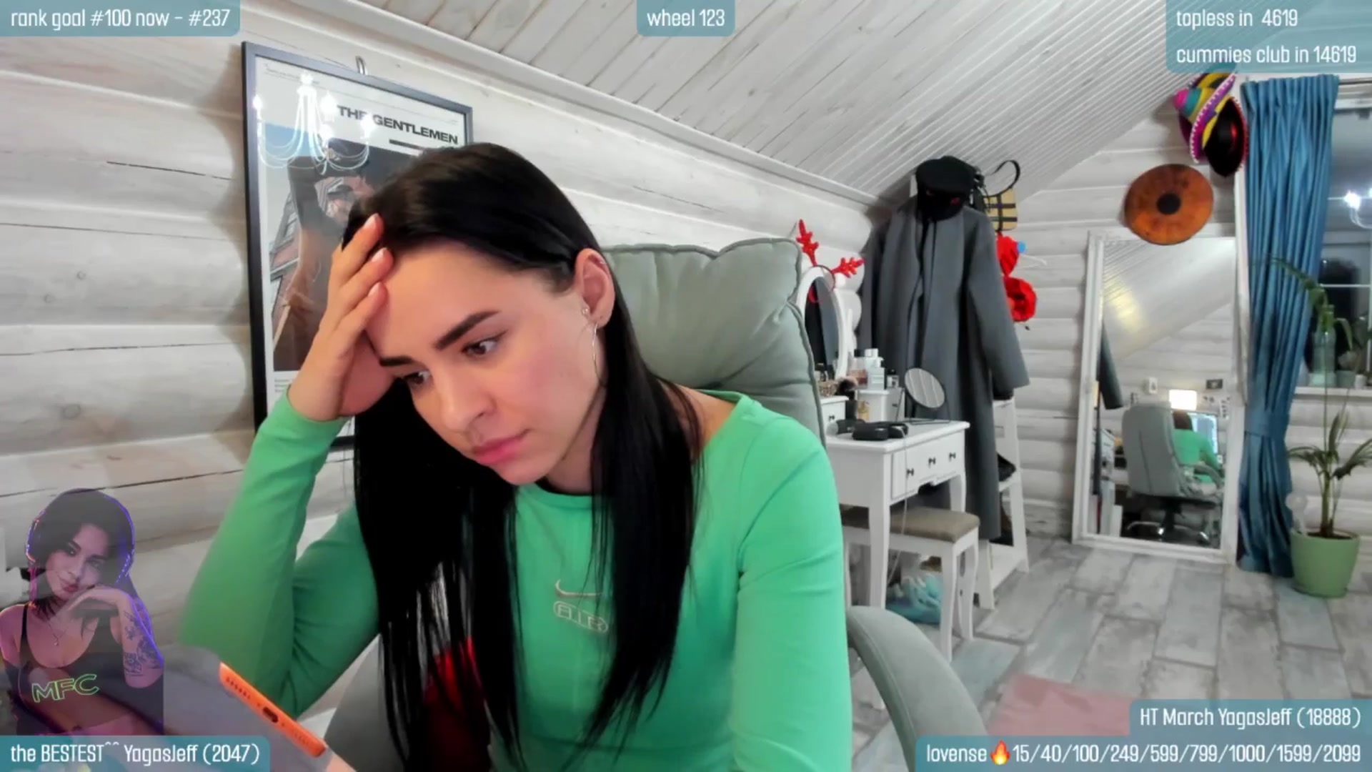 Gallery image thumbnail from BabaYaga___'s myfreecams stream on, 03/10/2026, 19:15 image 4 of 20