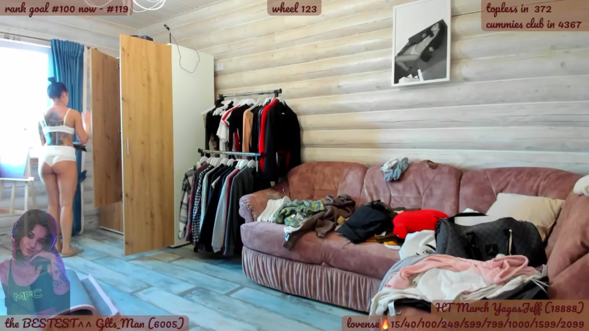 Gallery image thumbnail from BabaYaga___'s myfreecams stream on, 03/11/2026, 13:57 image 1 of 20