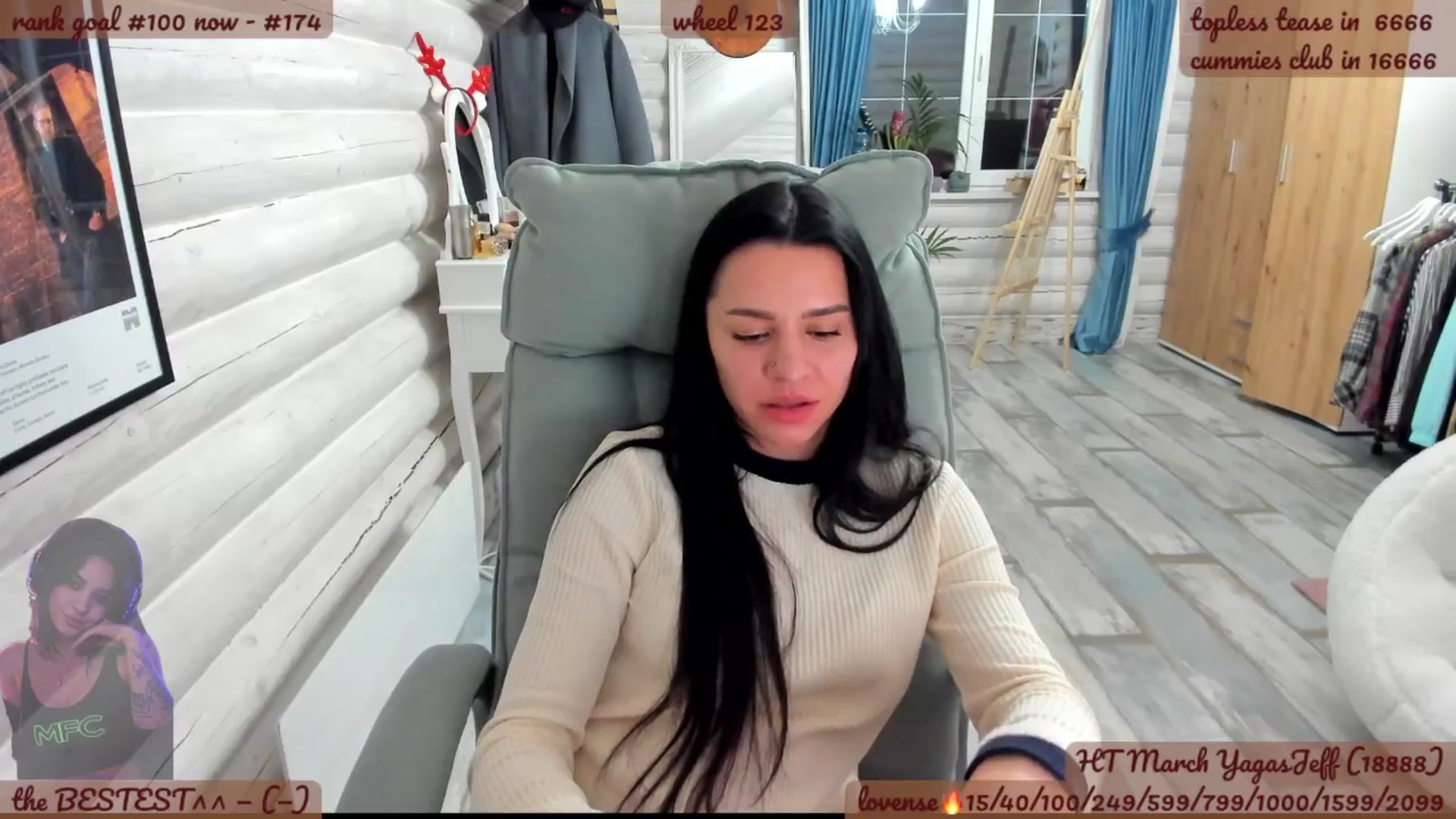 Gallery image thumbnail from BabaYaga___'s myfreecams stream on, 03/18/2026, 20:00 image 3 of 20