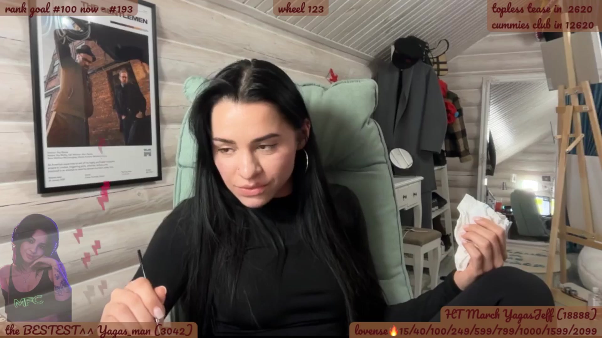 Gallery image thumbnail from BabaYaga___'s myfreecams stream on, 03/25/2026, 21:36 image 13 of 20
