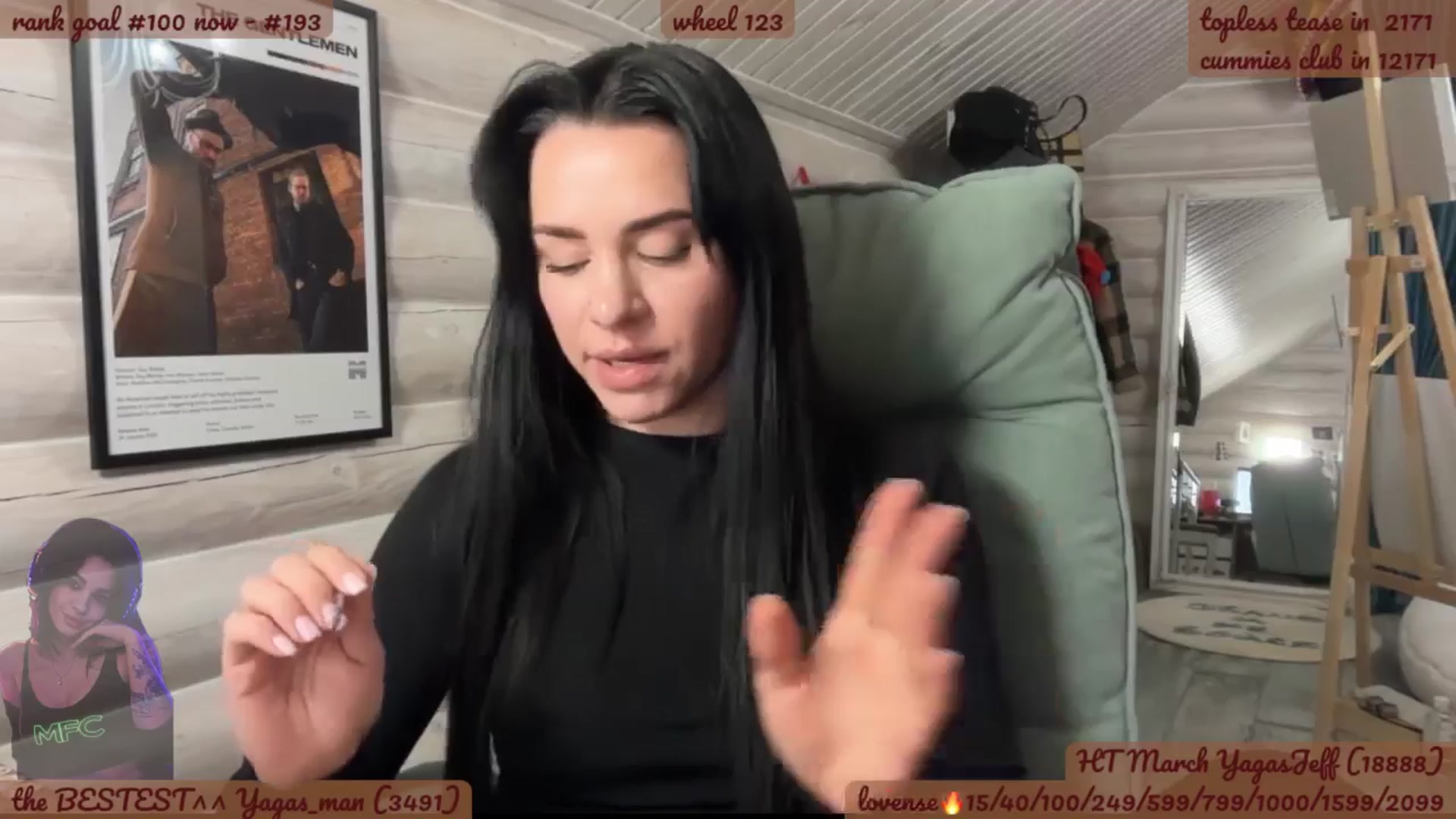 Gallery image thumbnail from BabaYaga___'s myfreecams stream on, 03/25/2026, 21:36 image 15 of 20