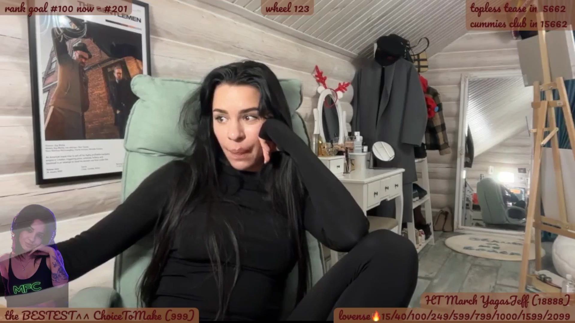 Gallery image thumbnail from BabaYaga___'s myfreecams stream on, 03/25/2026, 21:36 image 3 of 20