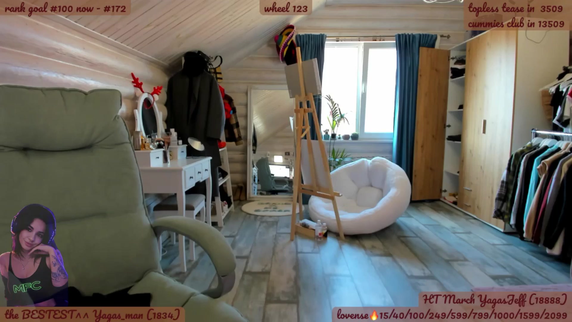 Gallery image thumbnail from BabaYaga___'s myfreecams stream on, 03/27/2026, 13:48 image 13 of 20