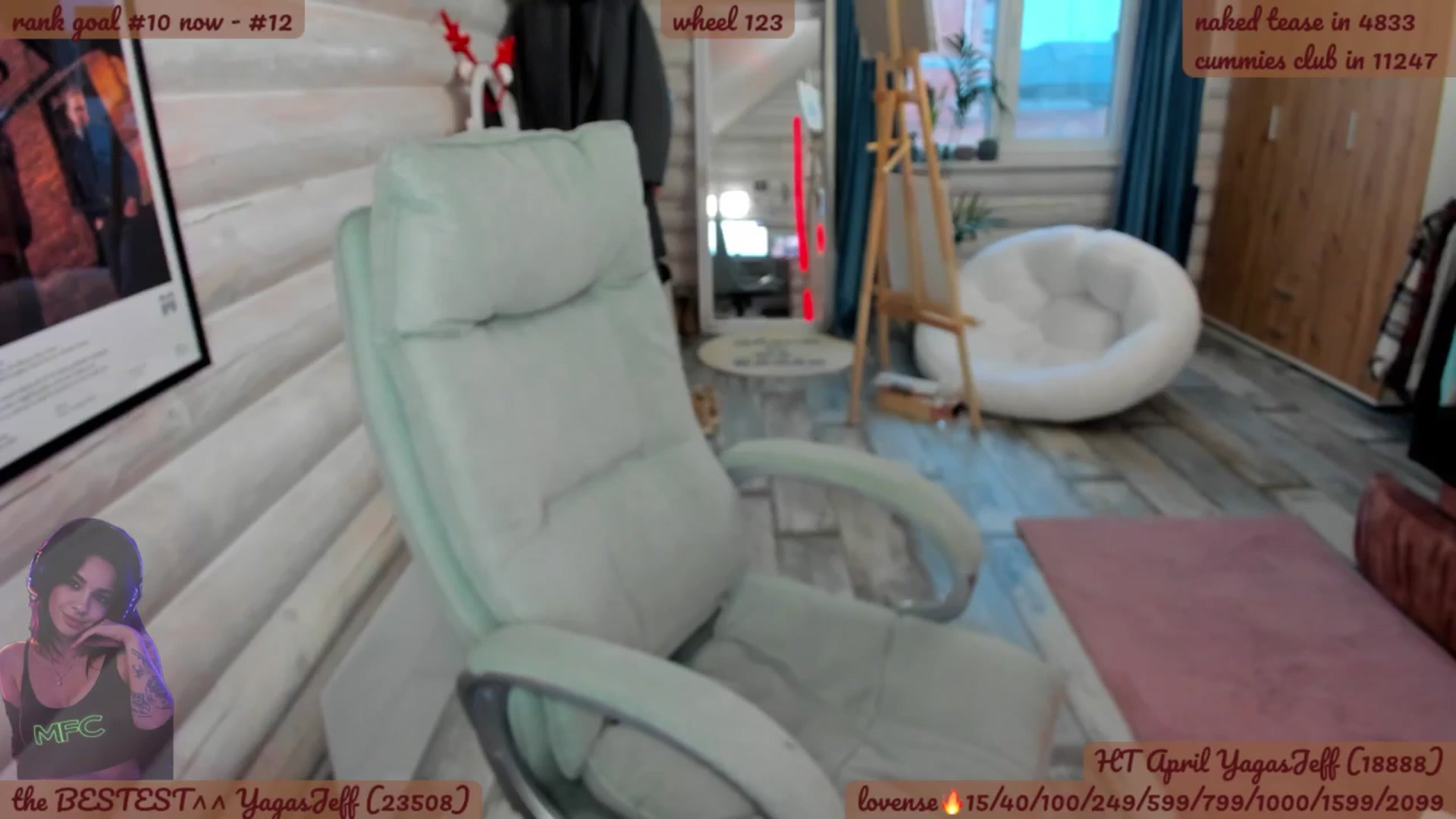 Gallery image thumbnail from BabaYaga___'s myfreecams stream on, 04/01/2026, 17:04 image 14 of 20