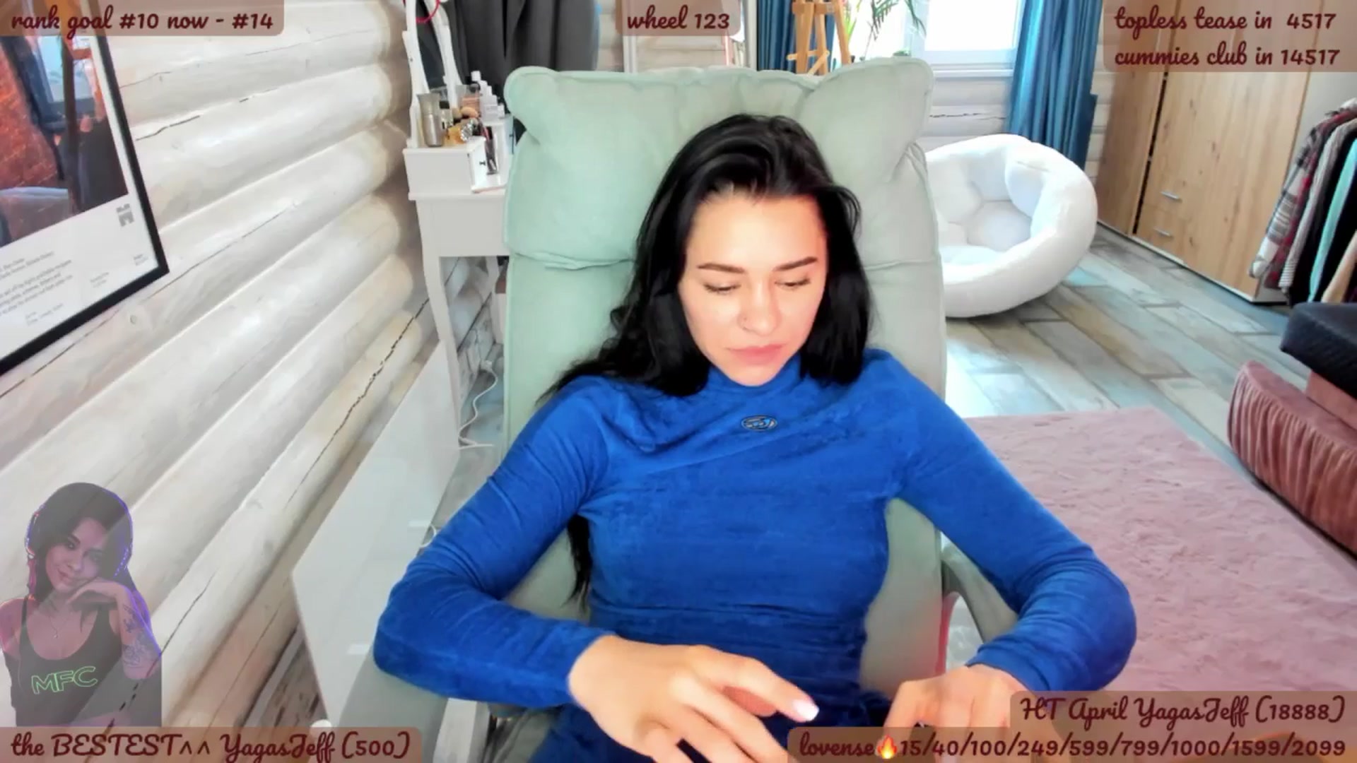 Gallery image thumbnail from BabaYaga___'s myfreecams stream on, 04/02/2026, 16:39 image 9 of 20