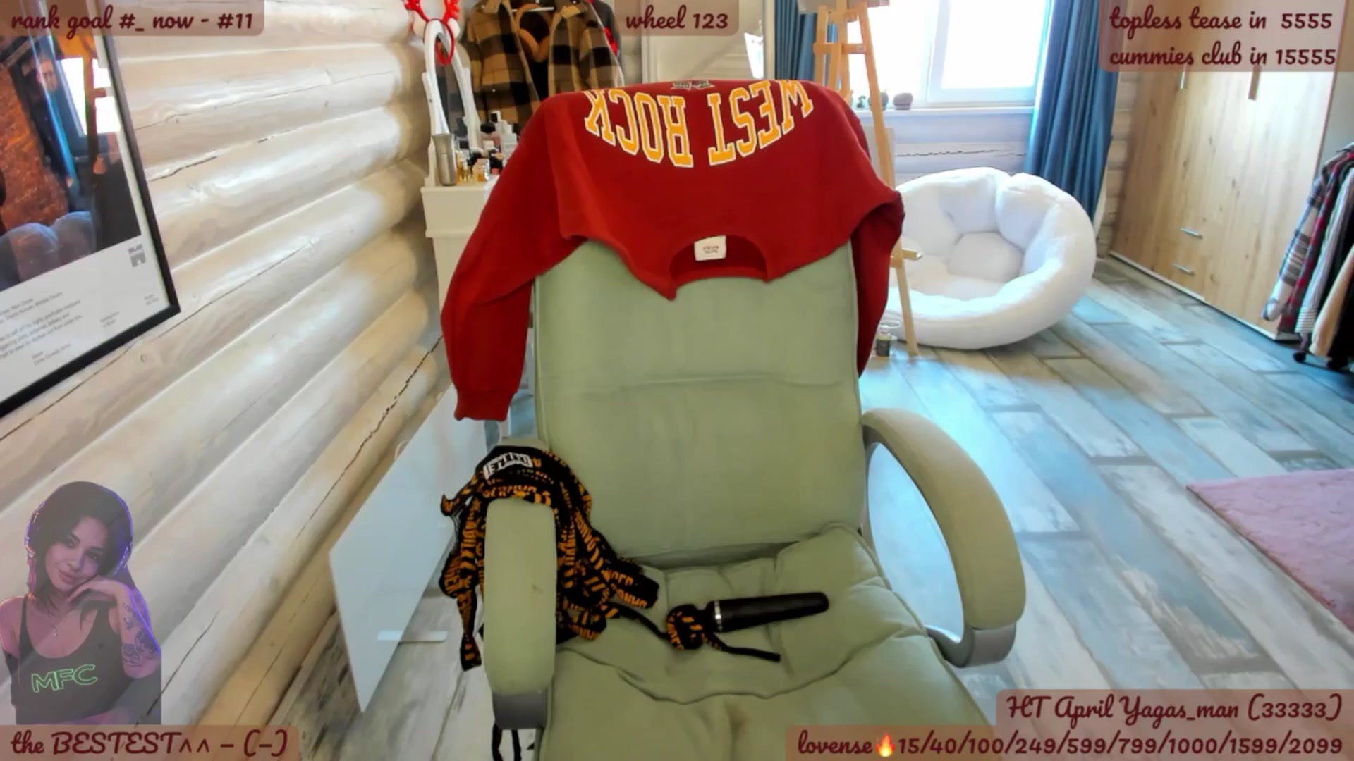 Gallery image thumbnail from BabaYaga___'s myfreecams stream on, 04/06/2026, 12:54 image 9 of 20
