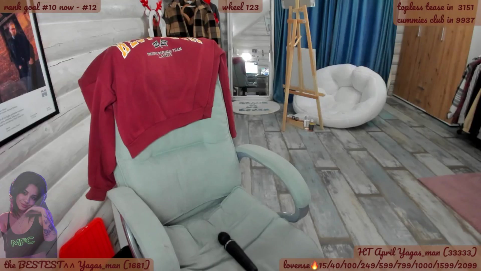 Gallery image thumbnail from BabaYaga___'s myfreecams stream on, 04/06/2026, 20:04 image 13 of 20